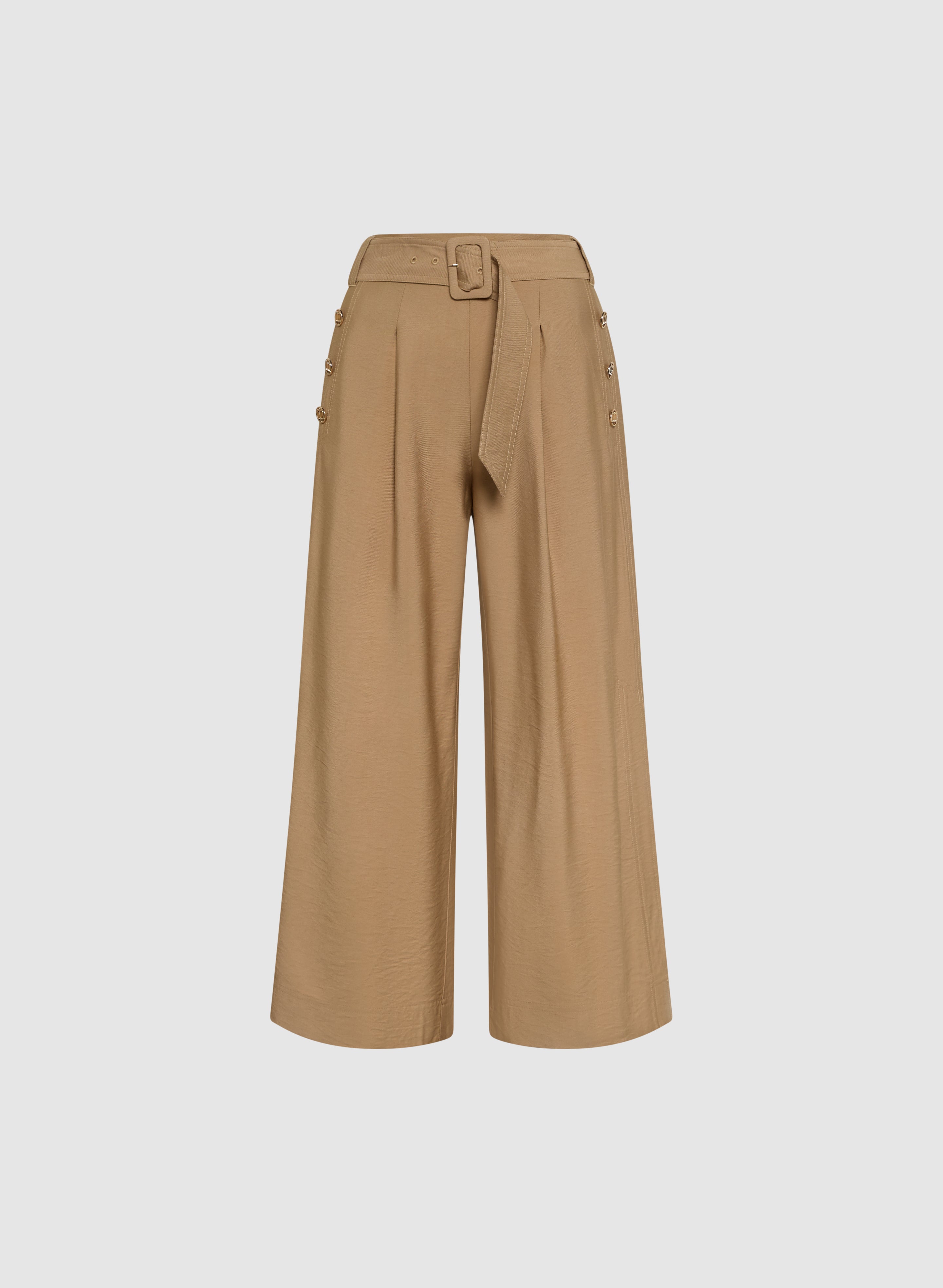 Culotte other Pants Dark Camel Flat Main