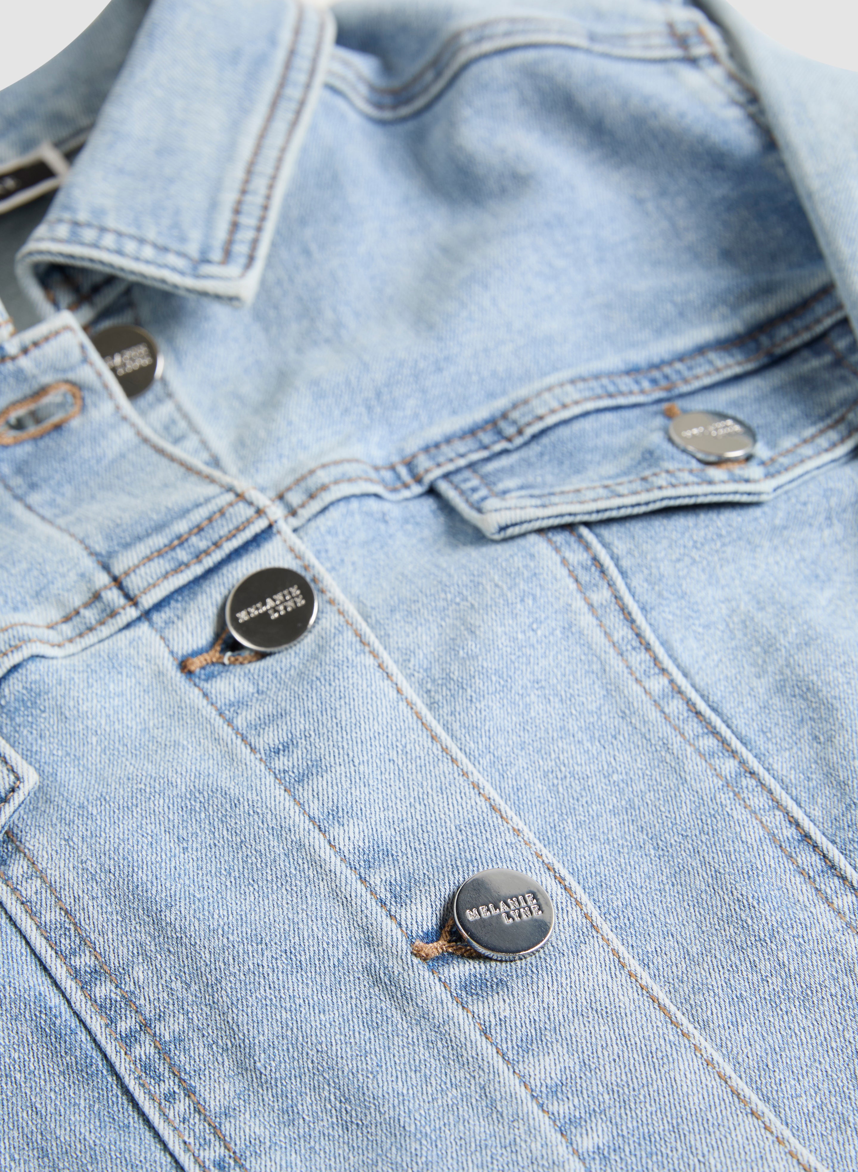 Short other Jackets Clear Blue Flat Detail