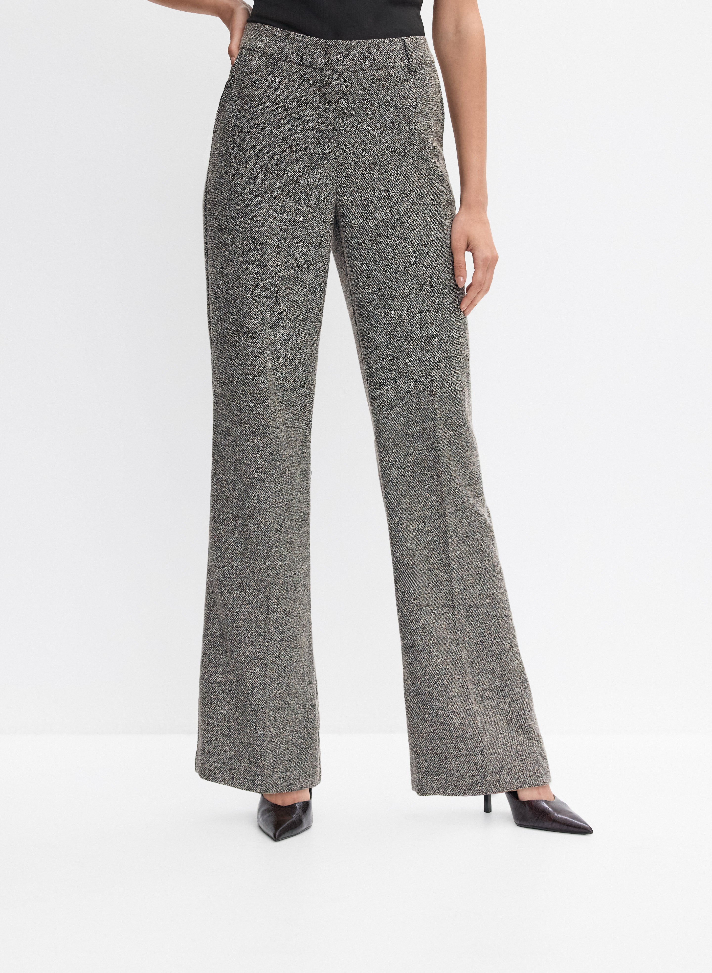 スラックス Needles basic trourer-fancy tweed 20aw Tweed Melange Trousers