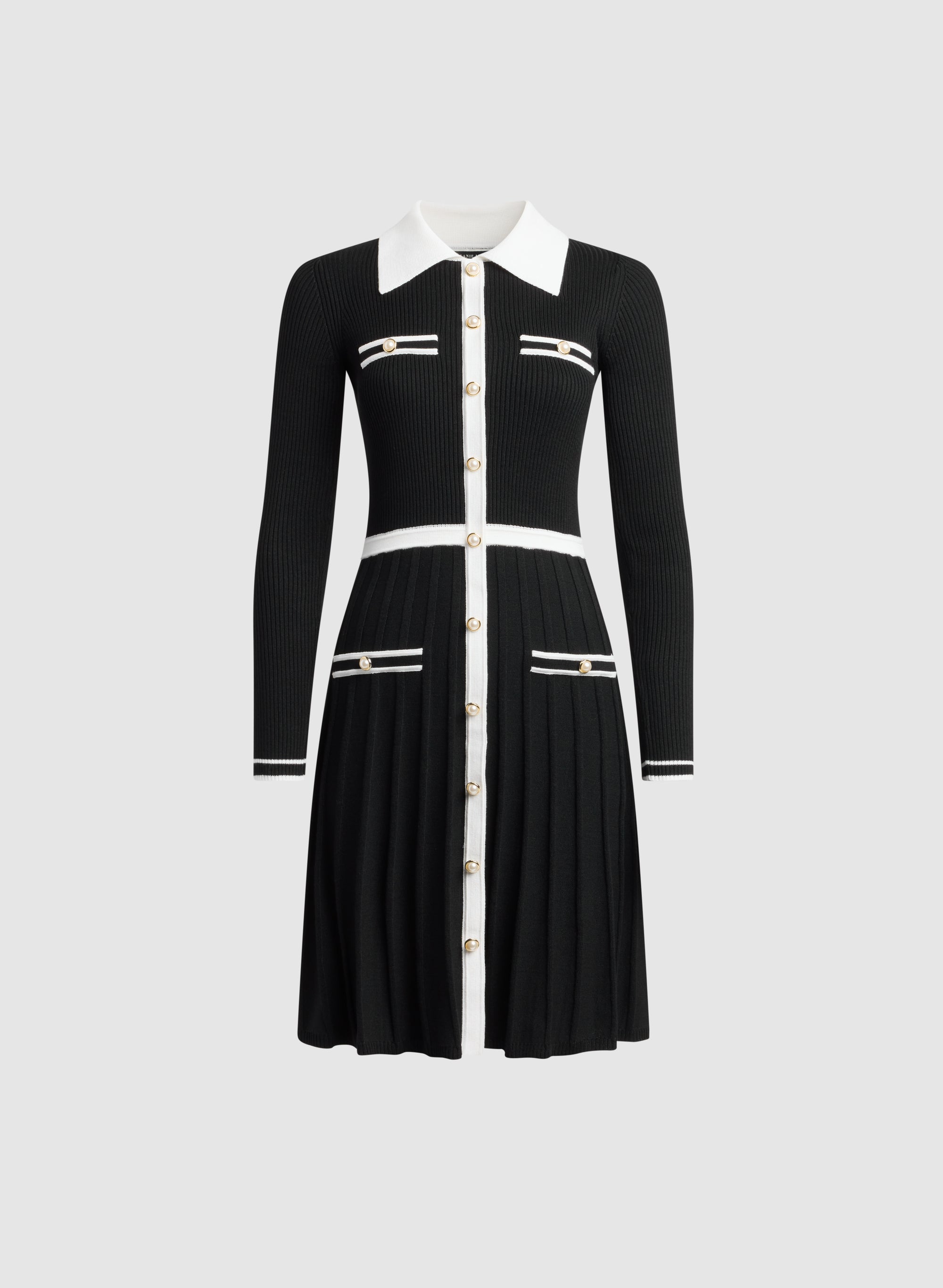 Button Detail Dress