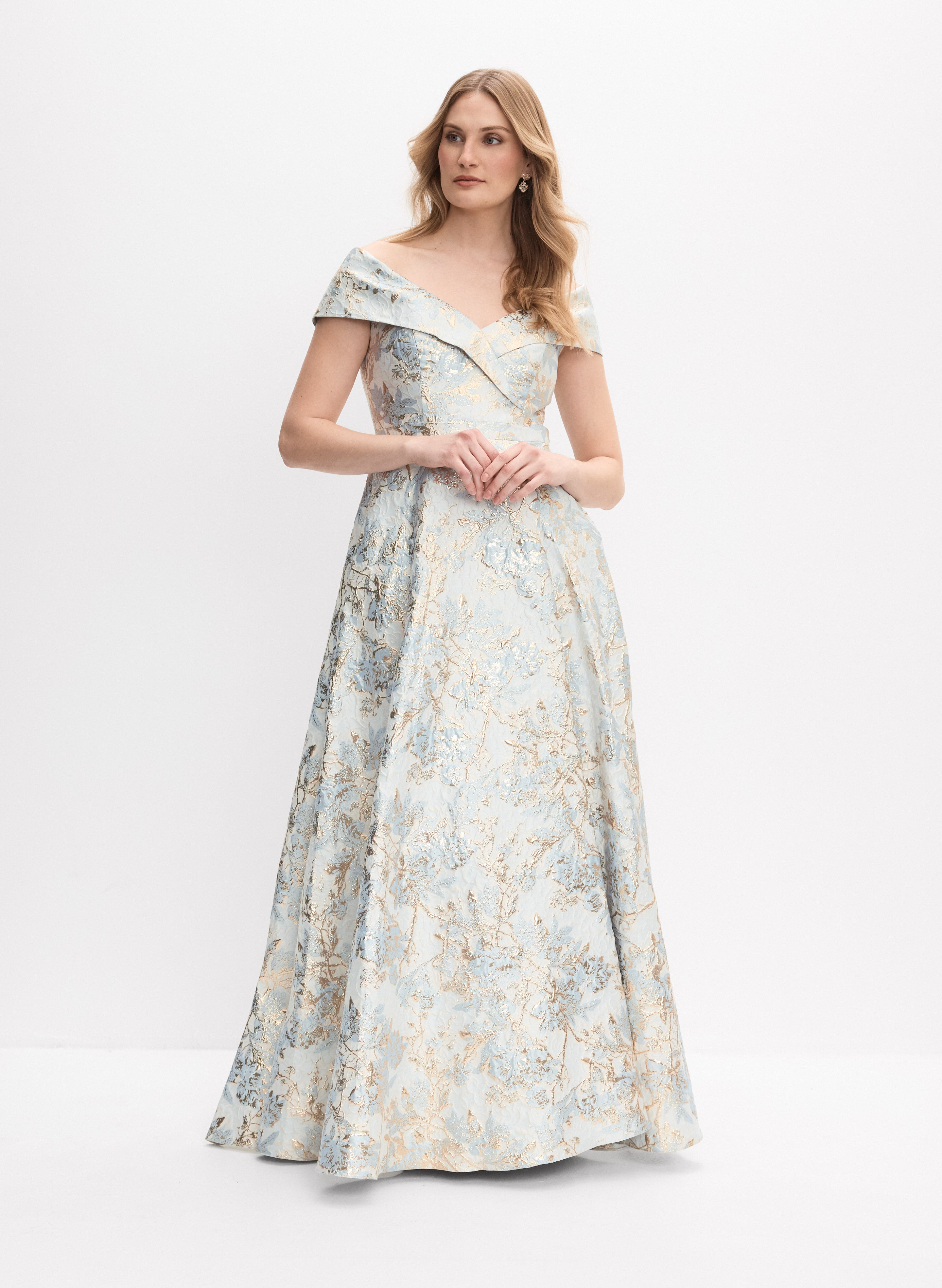 ba nites off the shoulder dress BA Nites