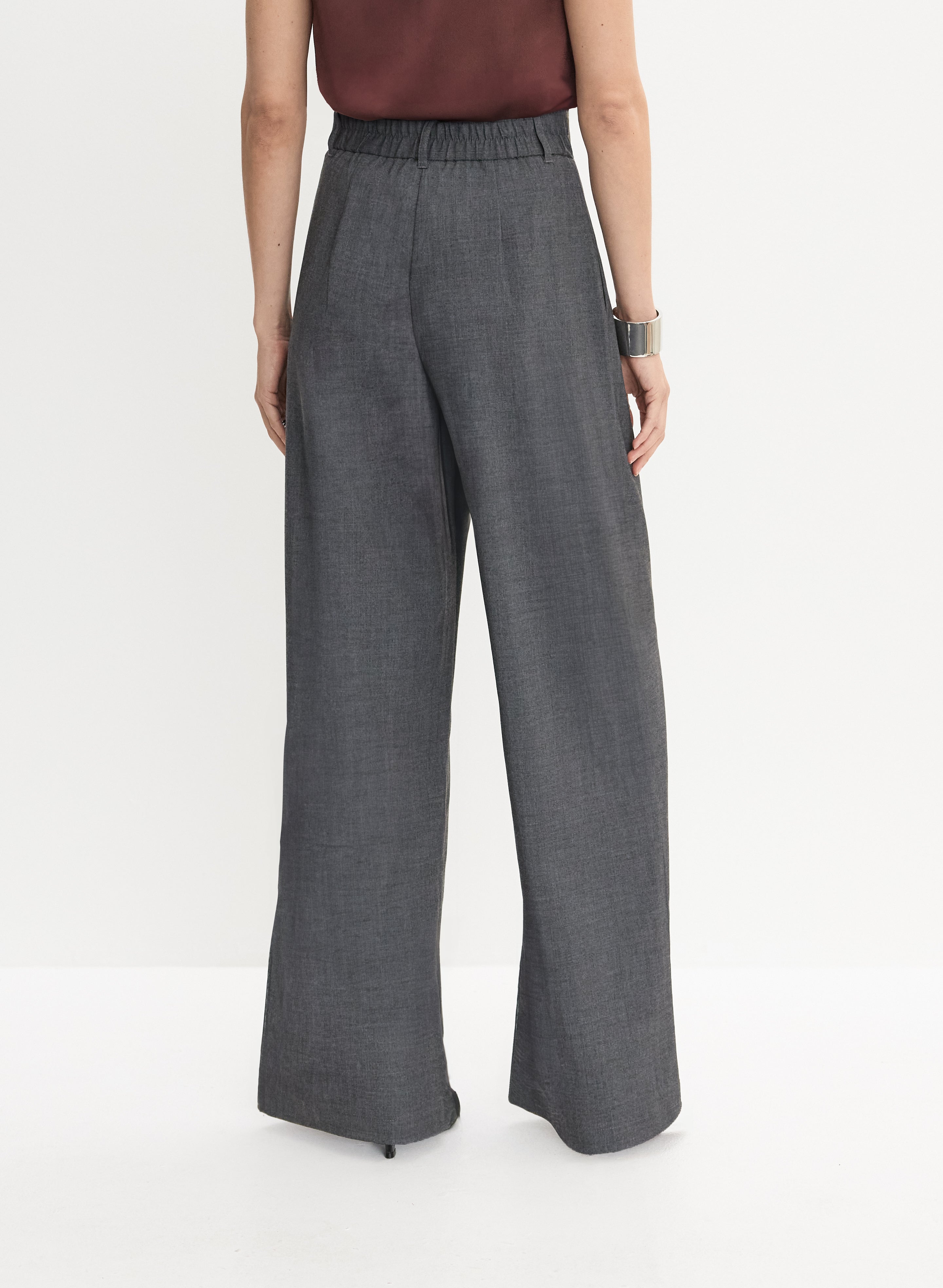 Theory Women's Double Pleat Pant, Black, 2 : Amazon.ca