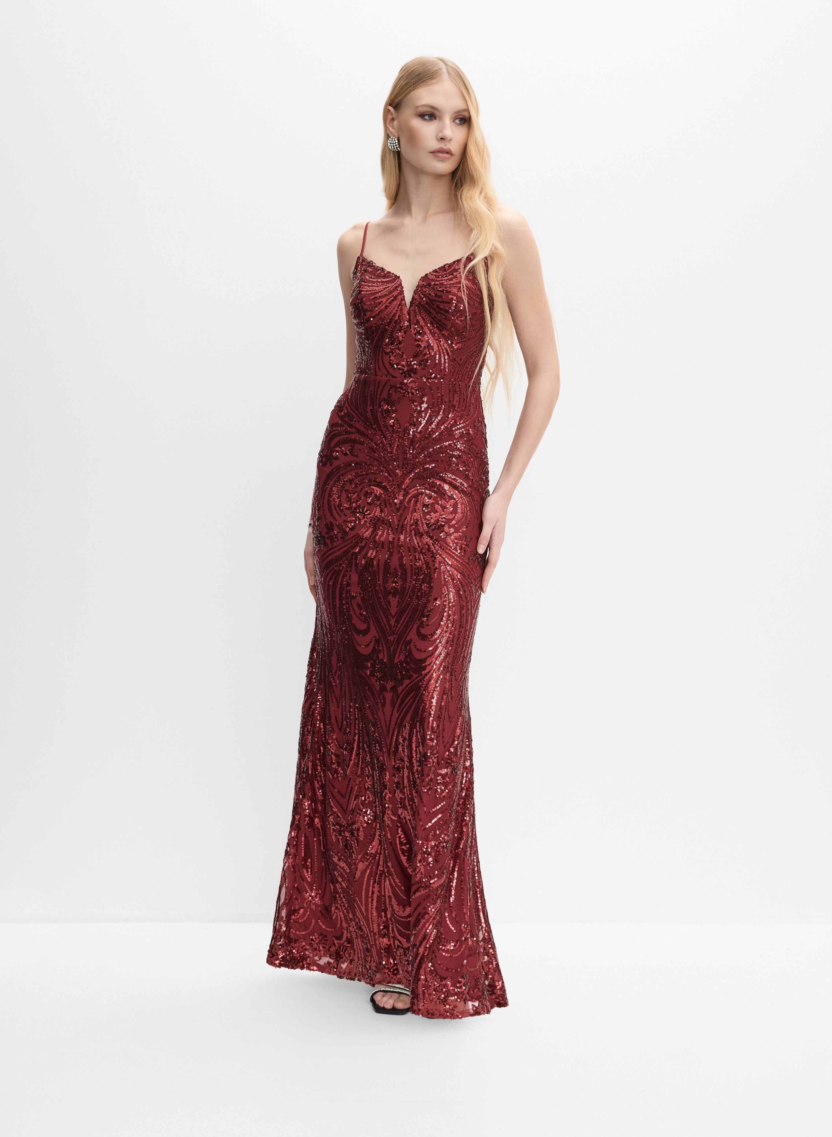 Fitted Sequin Dress Fitted Sequin Dress