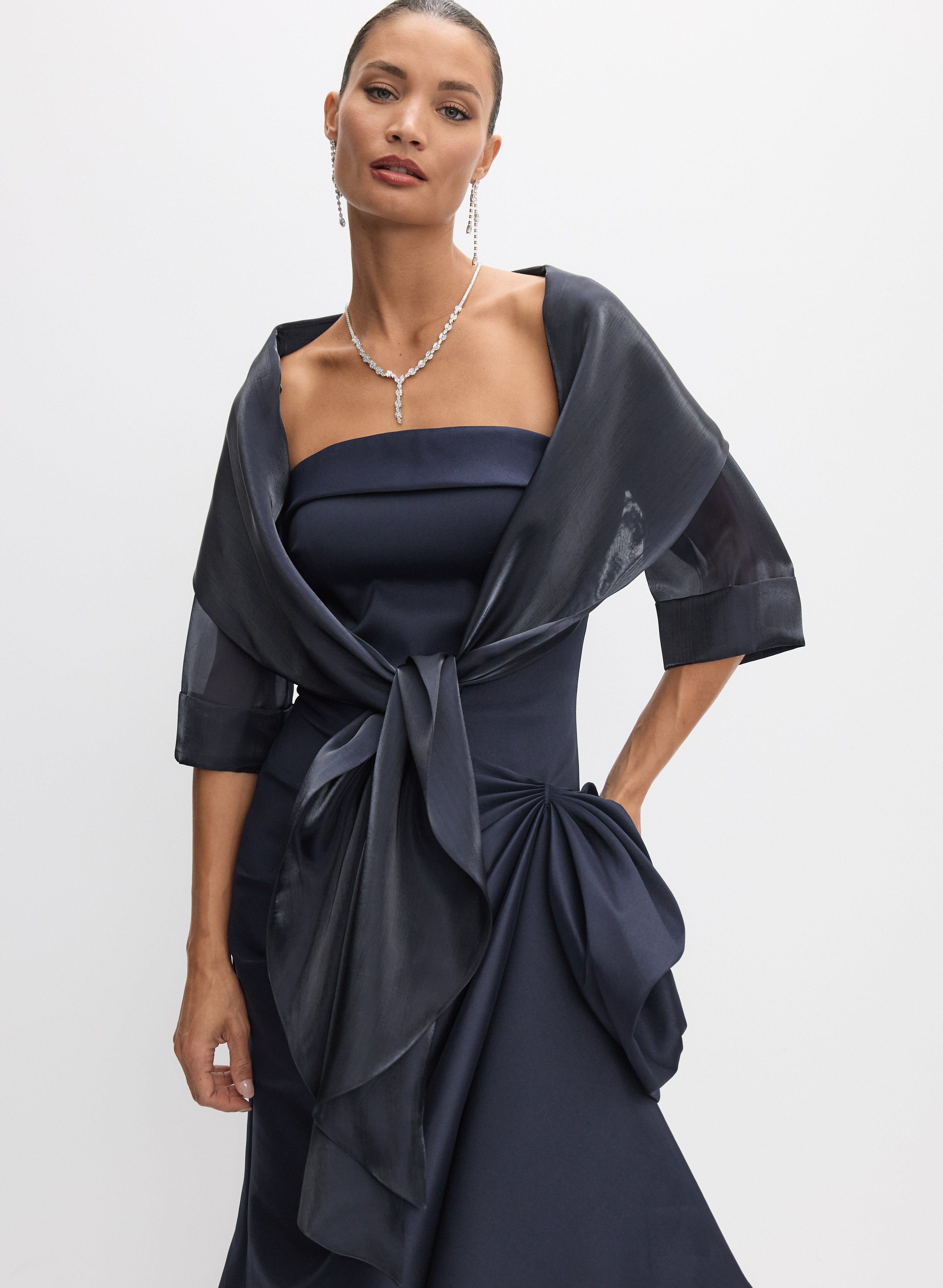 Shimmer Organza Bolero Shimmer Organza Bolero