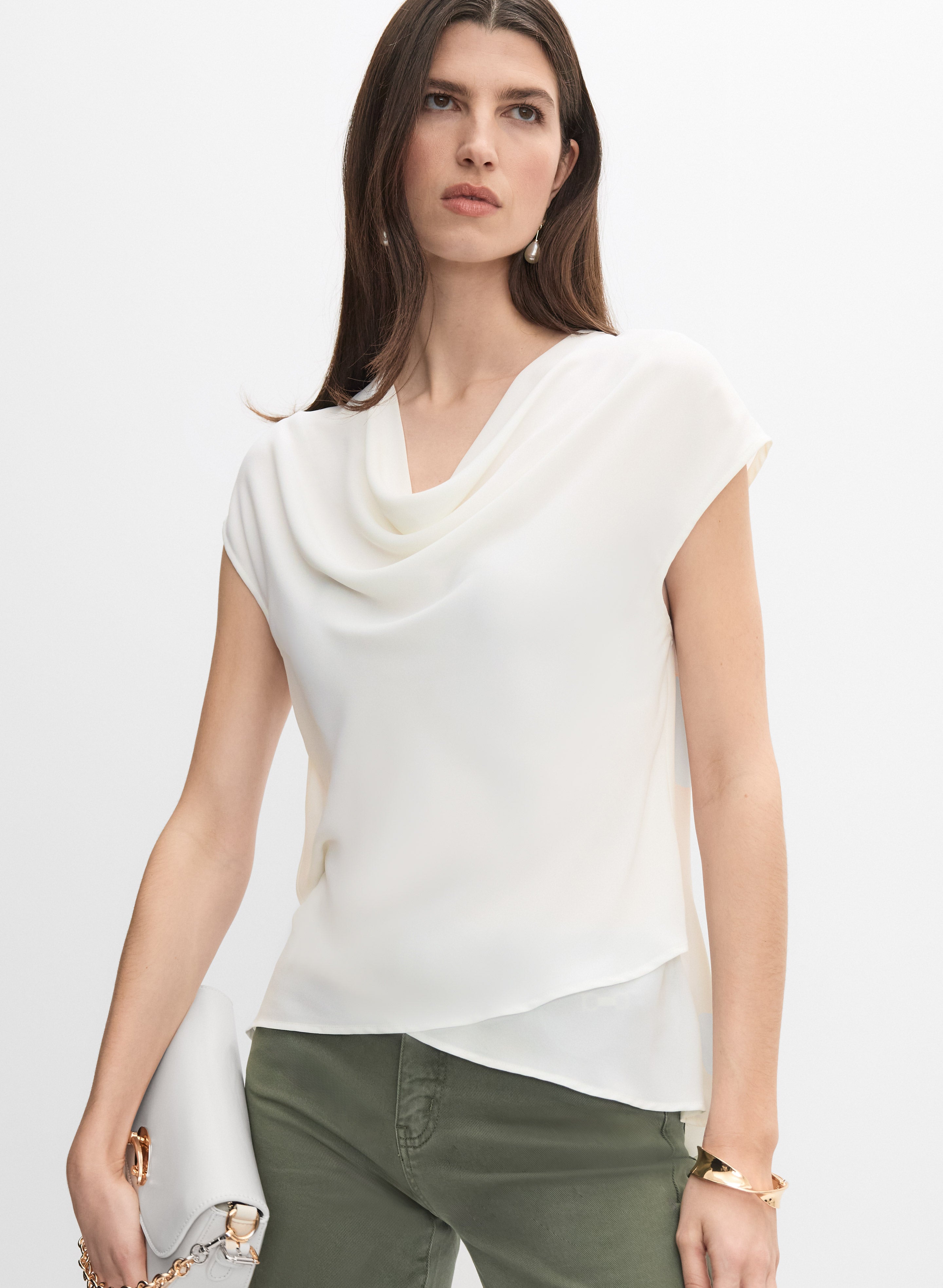 Cowl Neck Blouse