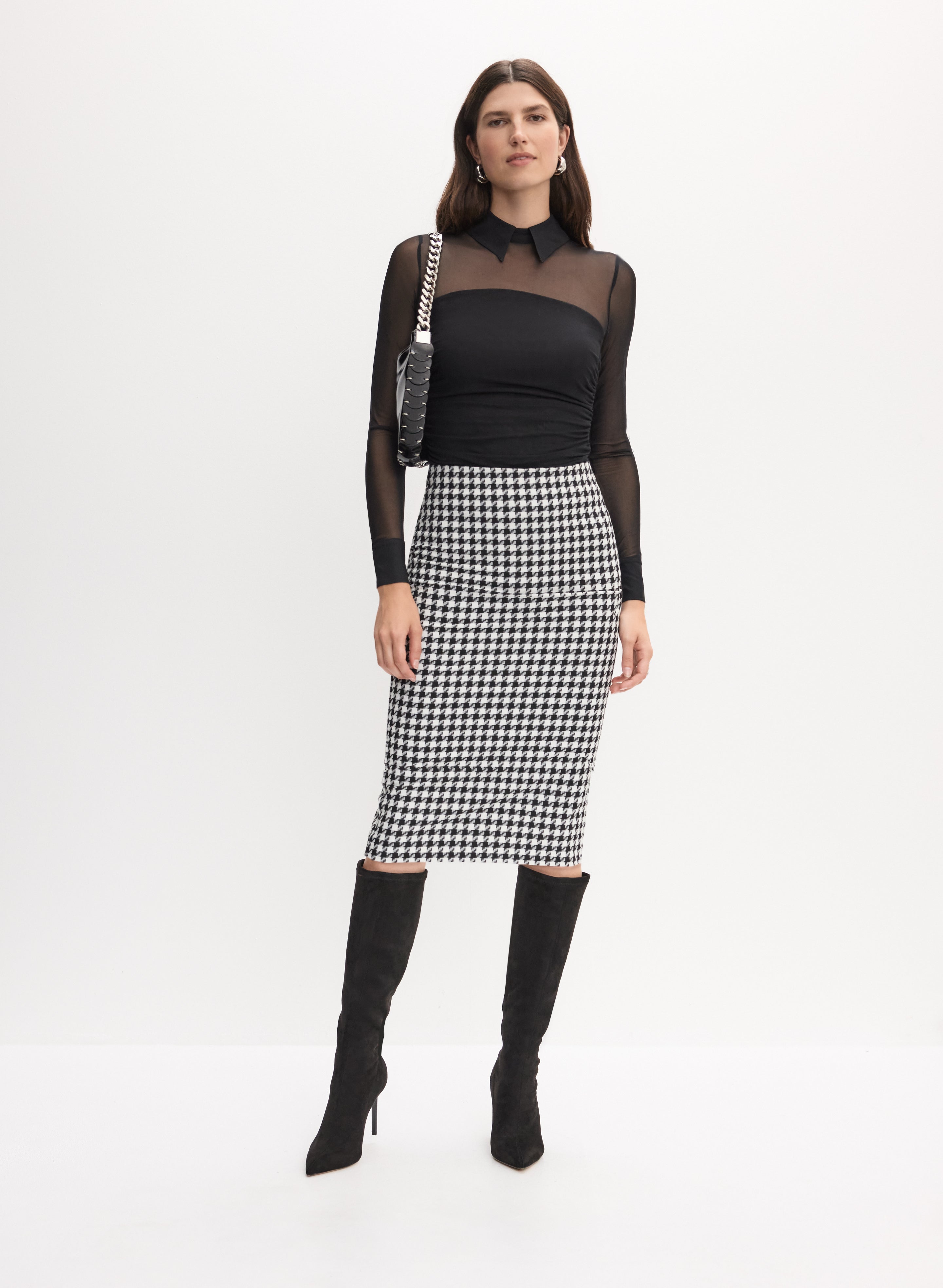 Sheer Detail Mesh Top Sheer Detail Mesh Top