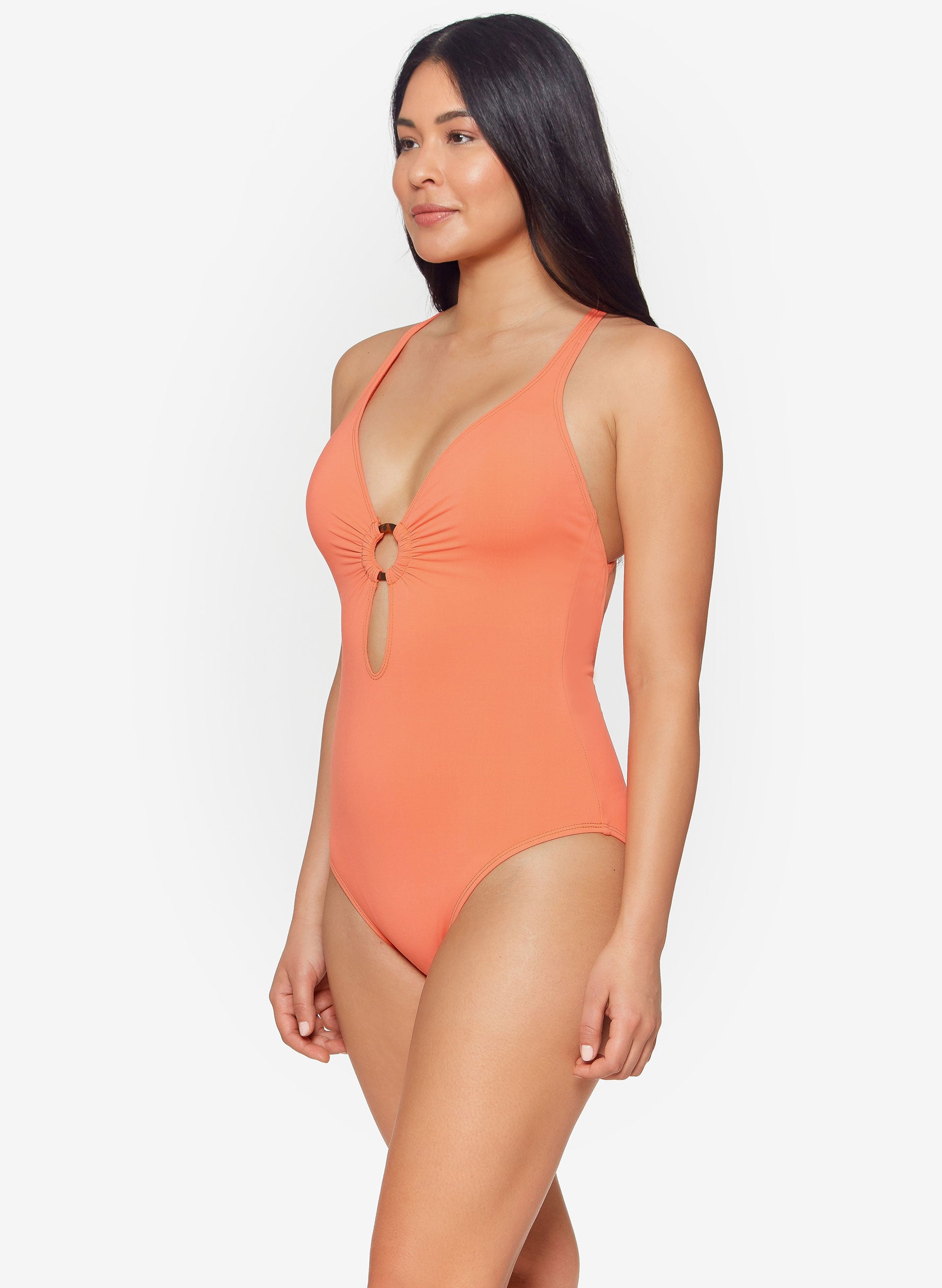 Bleu by Rod Beattie - Ring Detail One-Piece Swimsuit