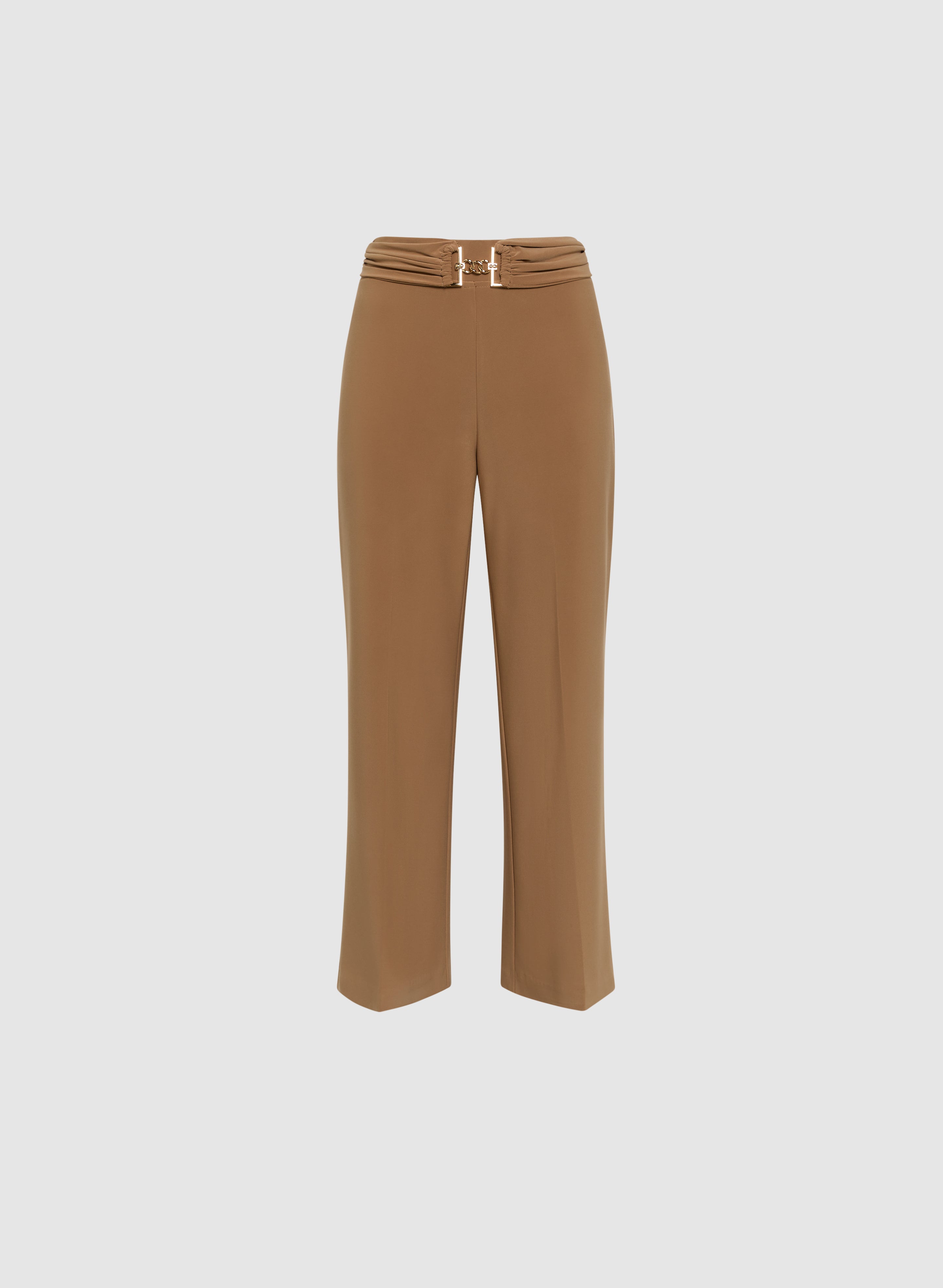 Essential Culotte Pants Brandy Flat Main