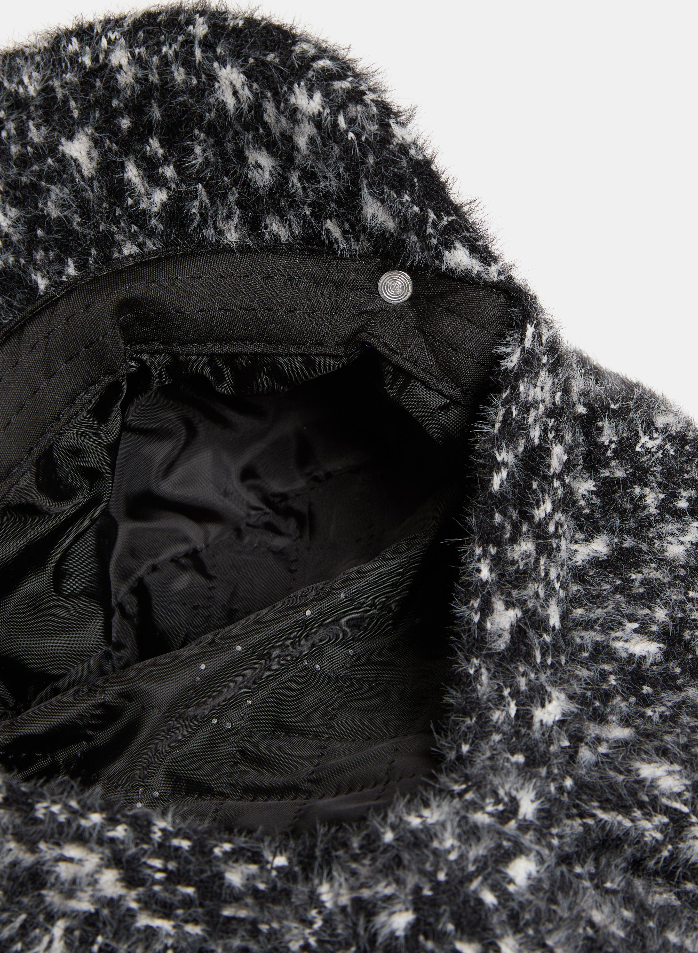 Marled Knit Newsboy Cap display picture 2