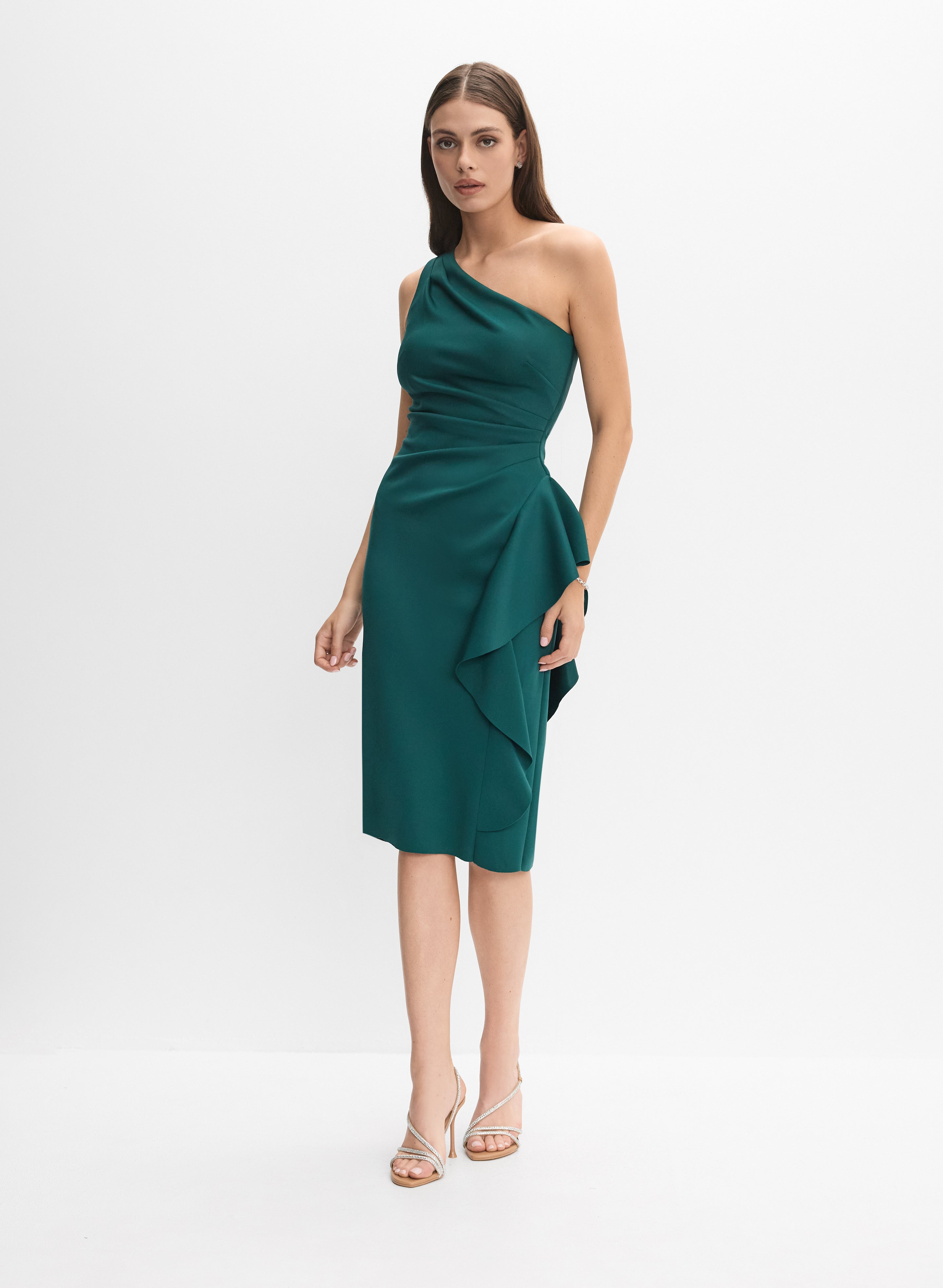 BA Nites - Single-Shoulder Dress BA Nites - Single-Shoulder Dress