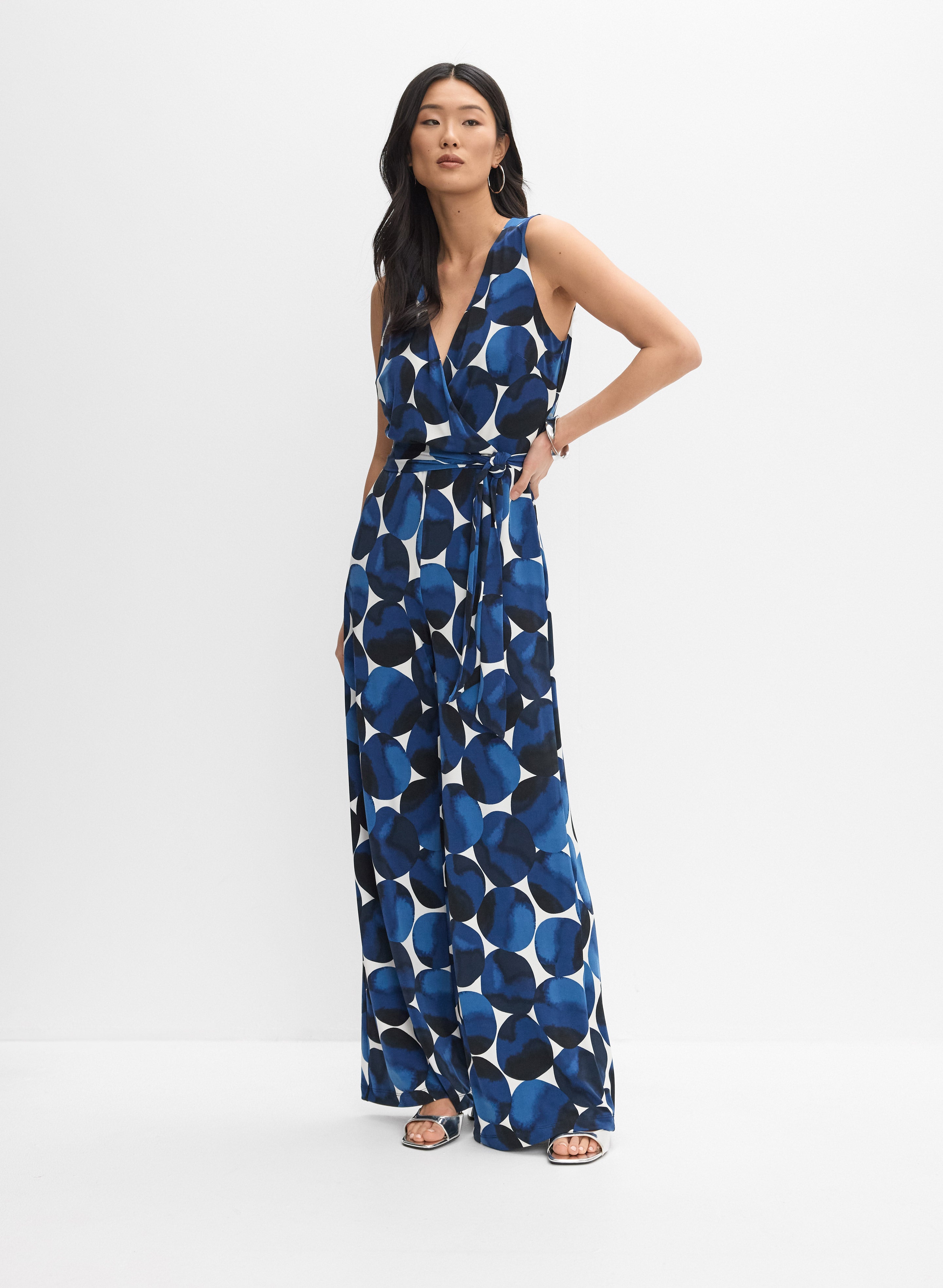 Dot Print Jumpsuit