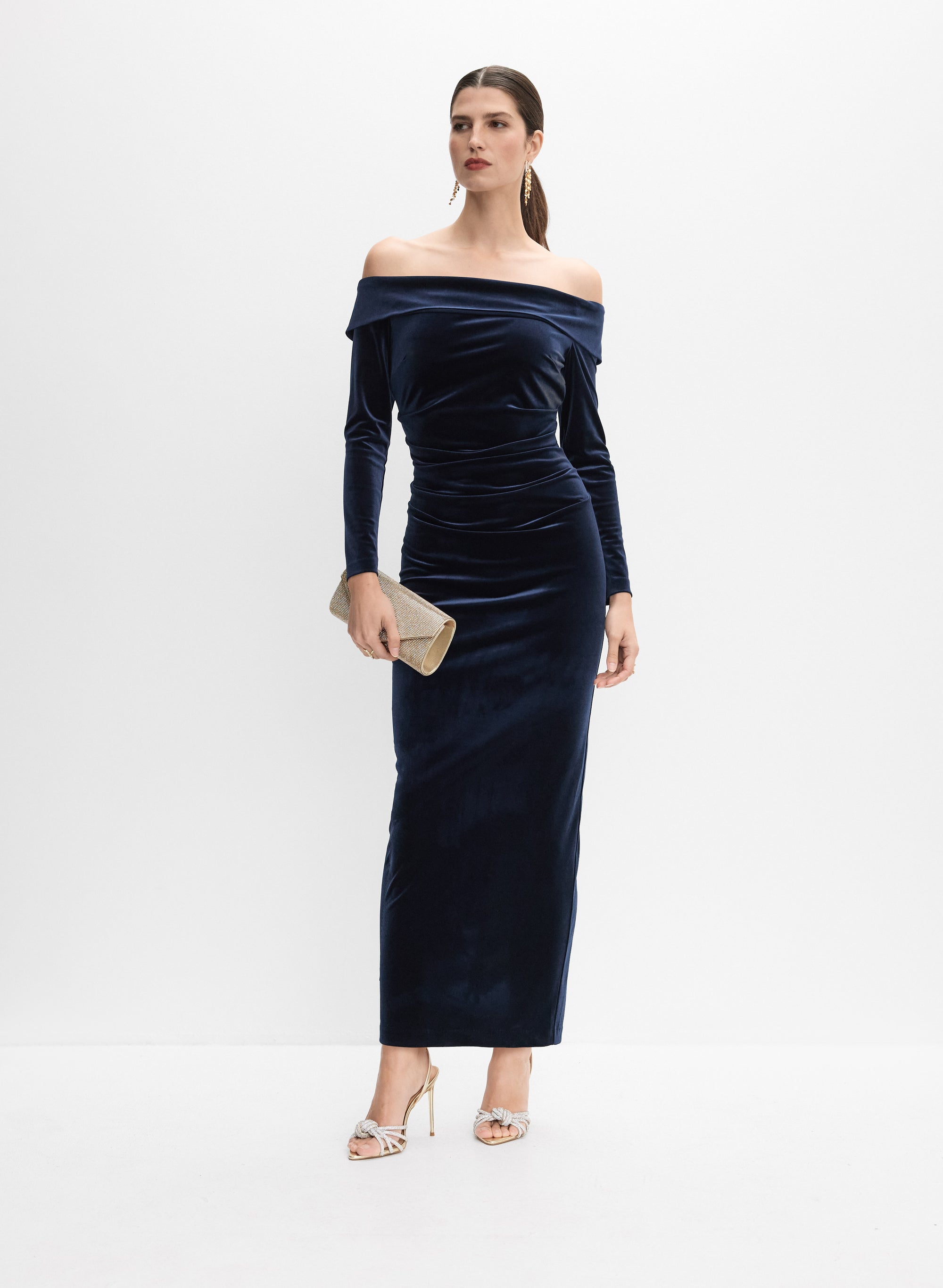 Velvet Midi Dress Velvet Midi Dress