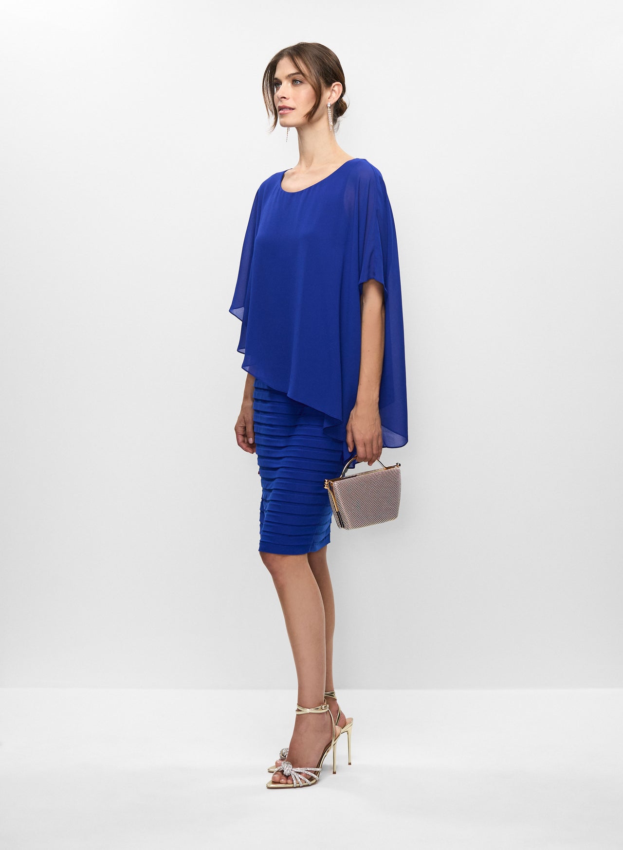 Chiffon Overlay Dress