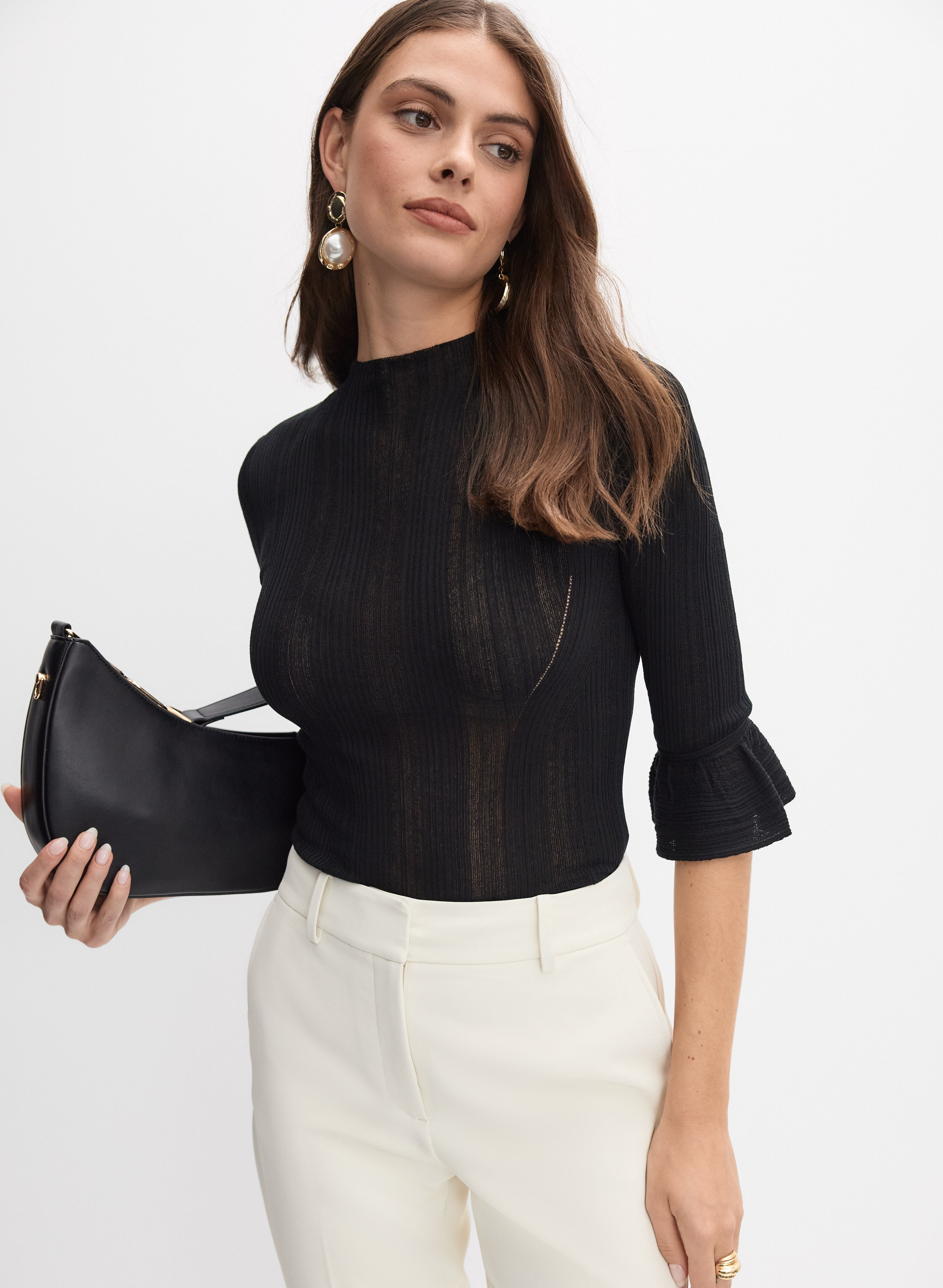 Bell Cuff Sweater