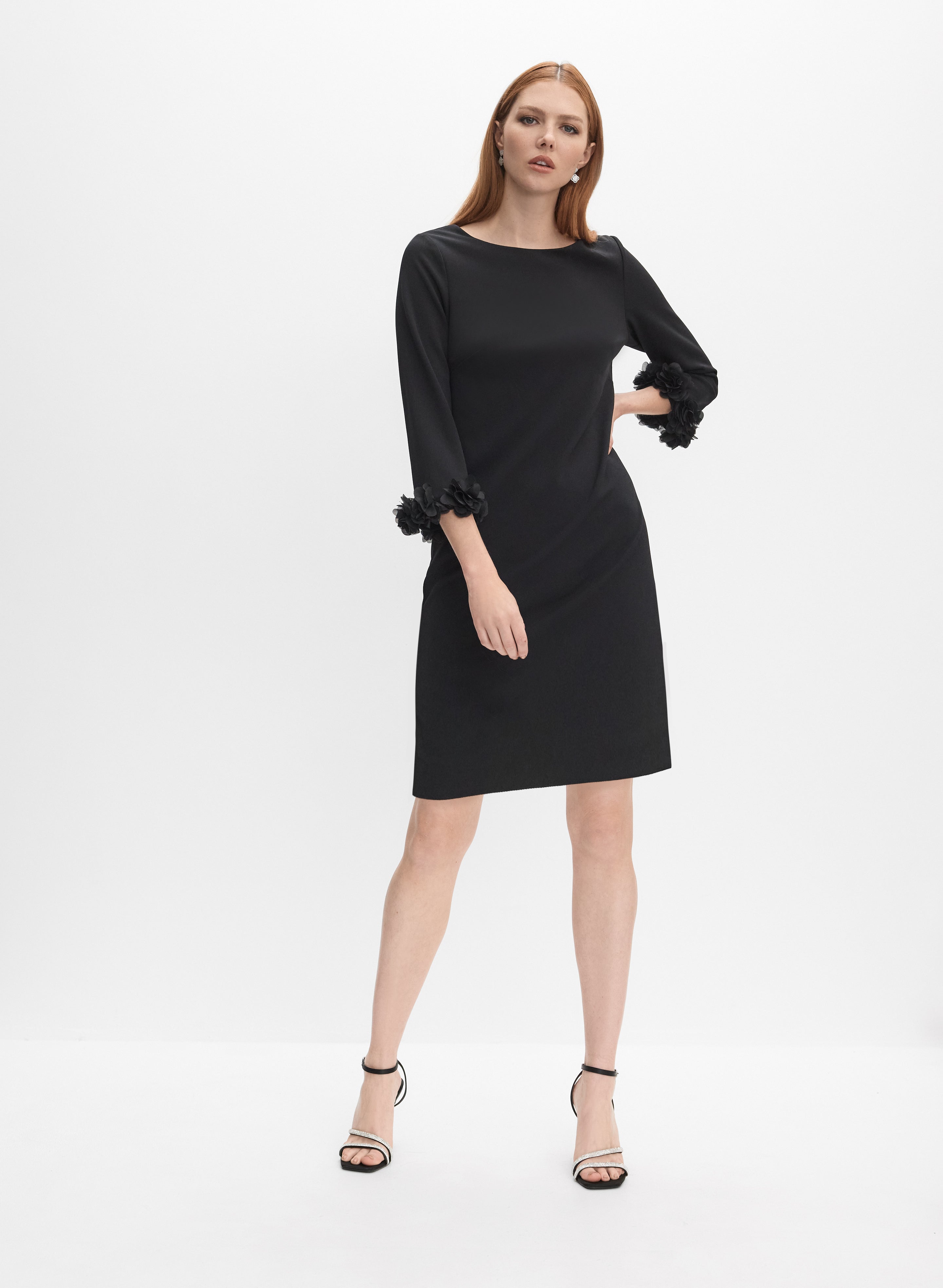 Adrianna Papell - Floral Detail Dress