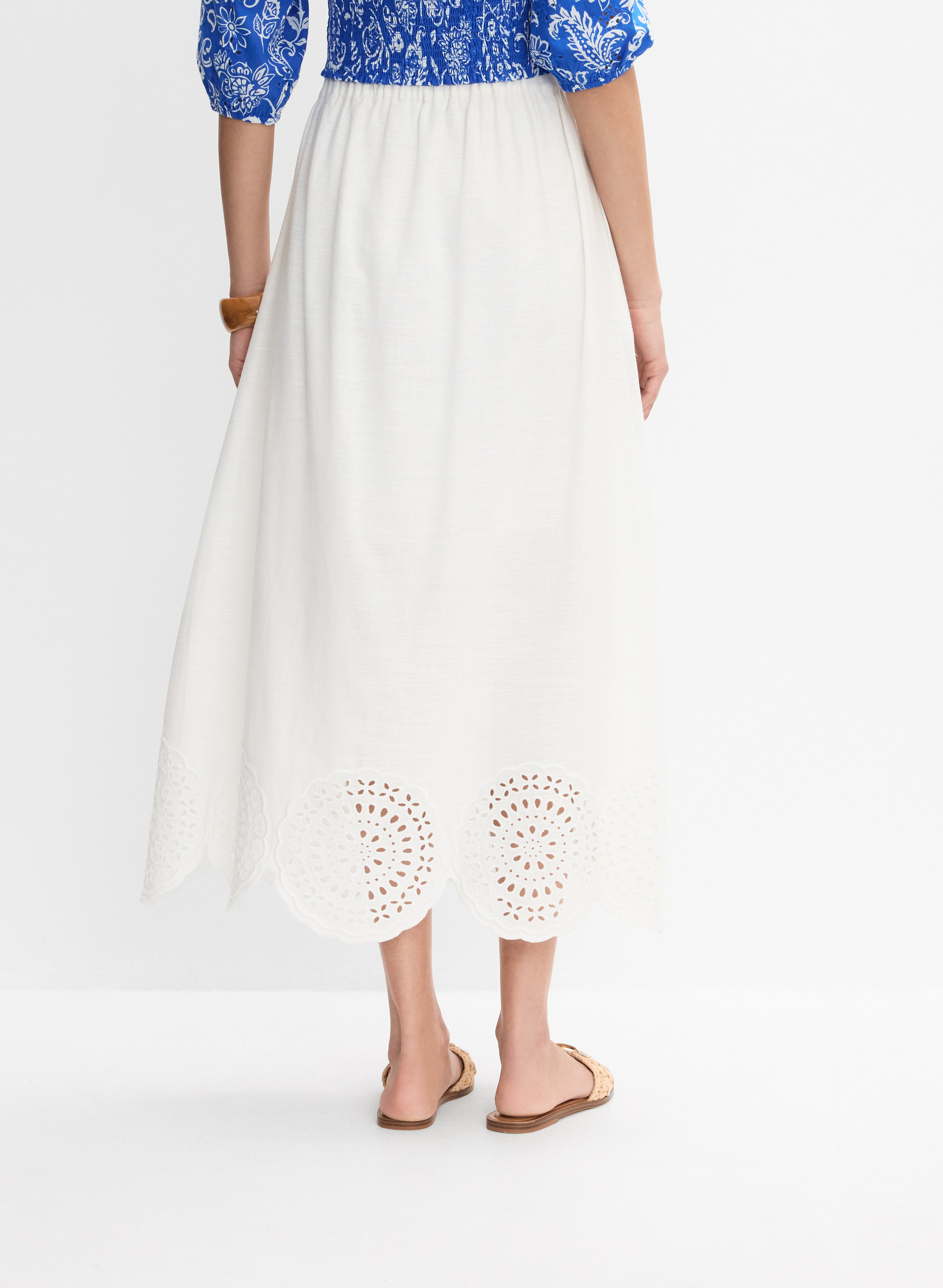 【mnem】Melfi Pleated Long Skirt Meli Pleated Skirt - Mementos