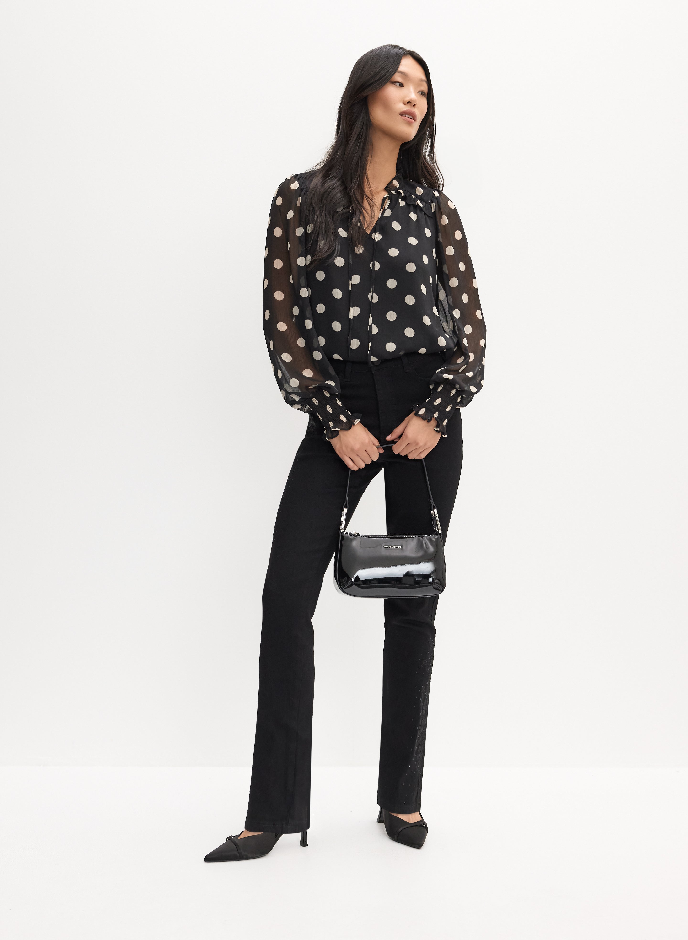 Polka Dot Blouse
