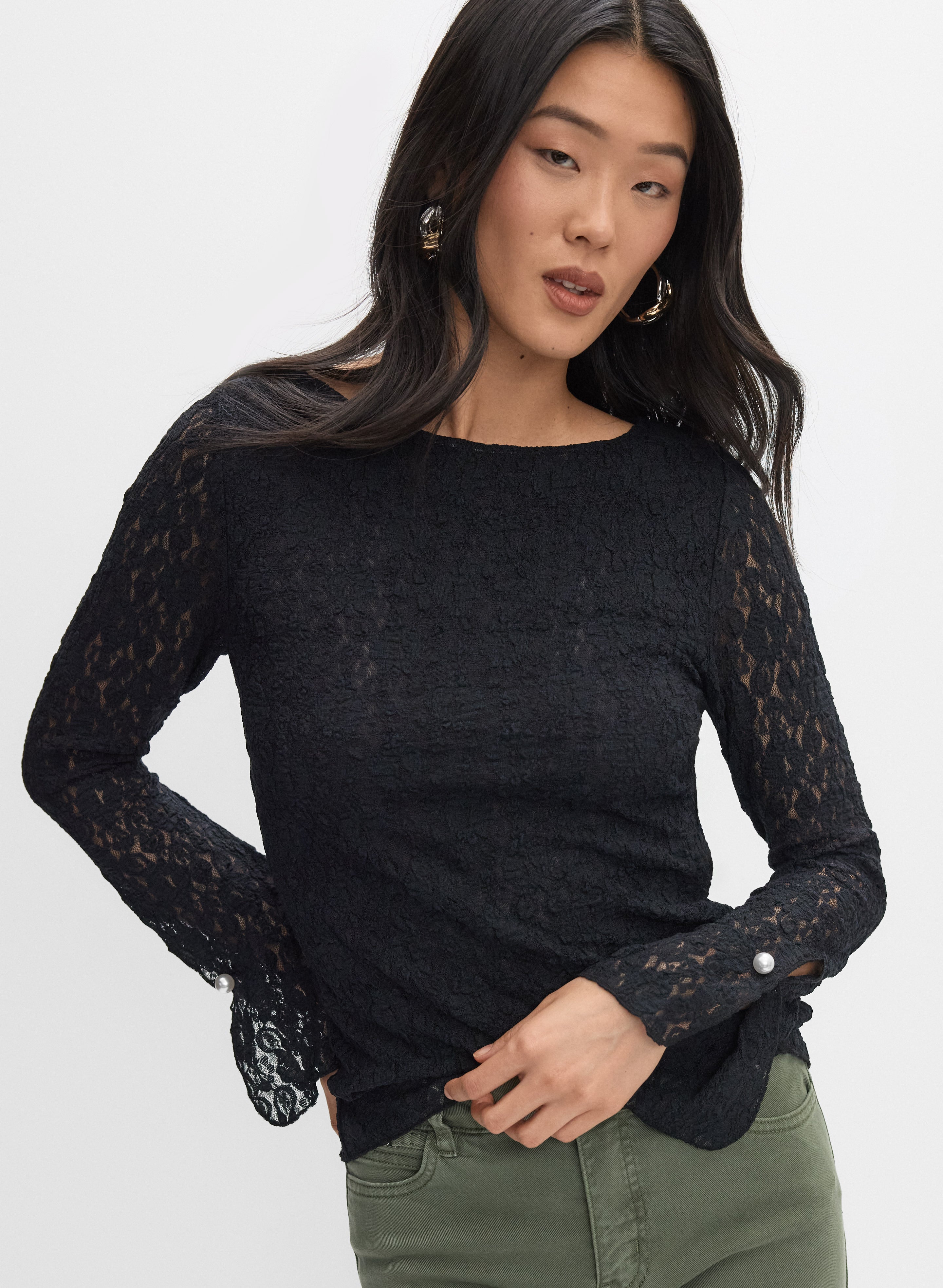 Fitted Lace Top