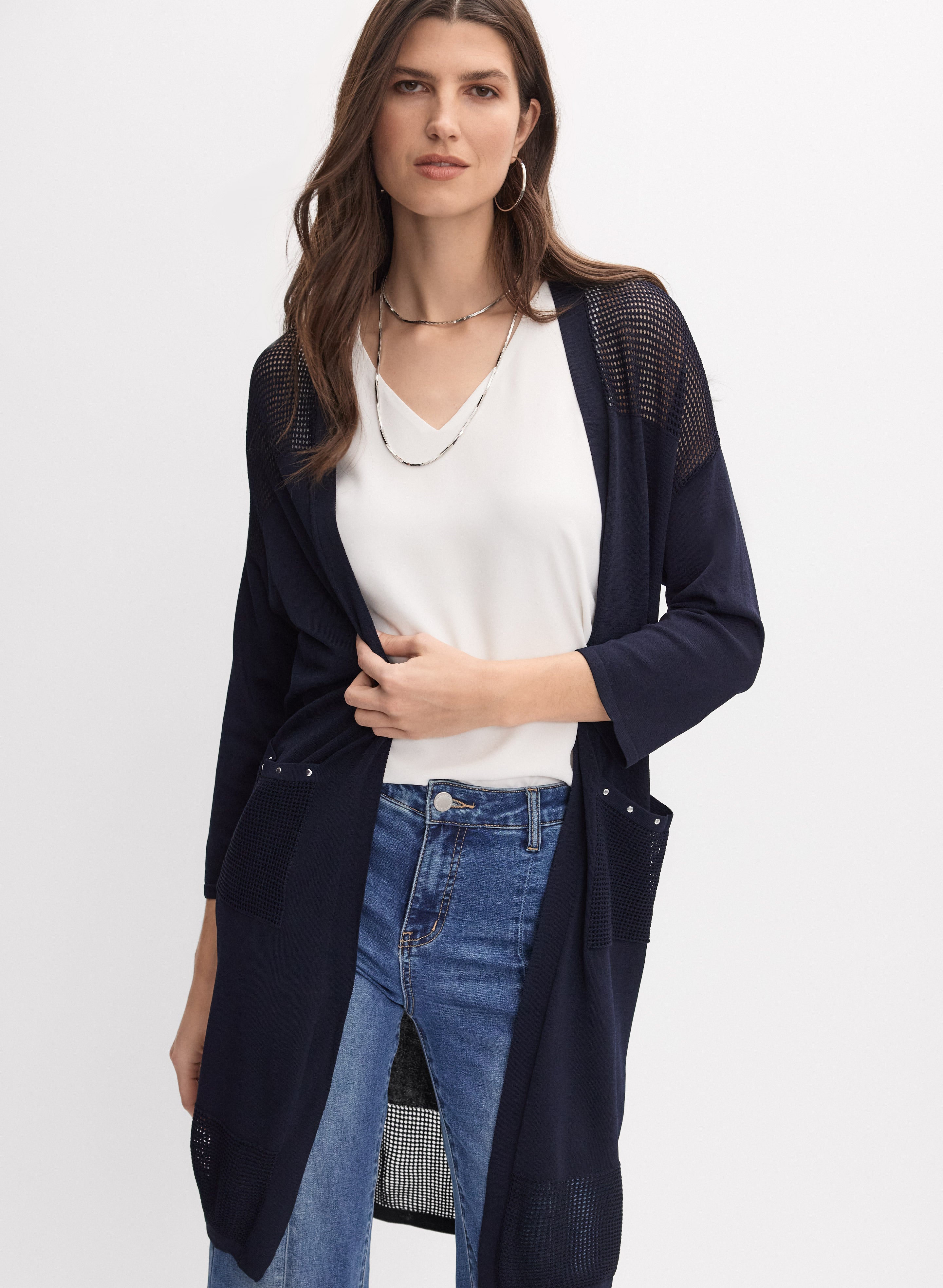 Joseph Ribkoff - Open Long Cardigan
