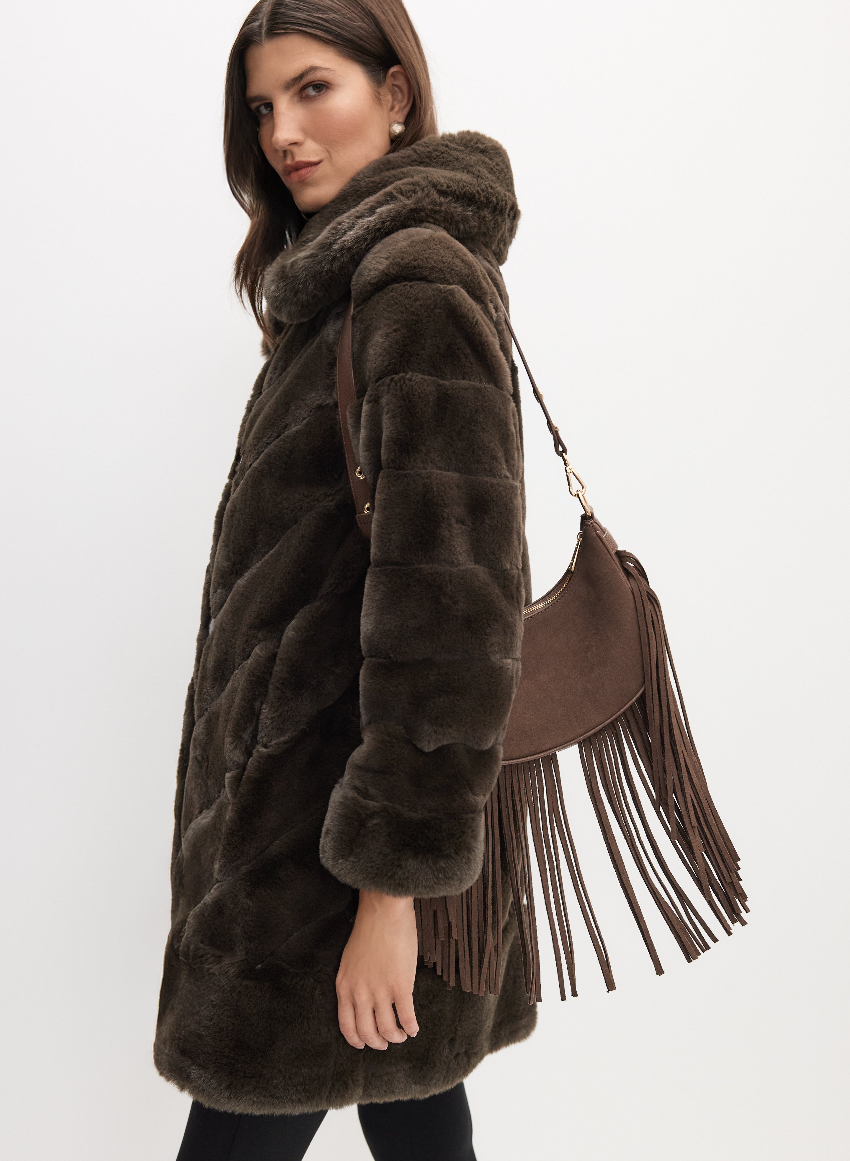 ジャケット・アウター herlipto faux fur reversible coat ジャケット