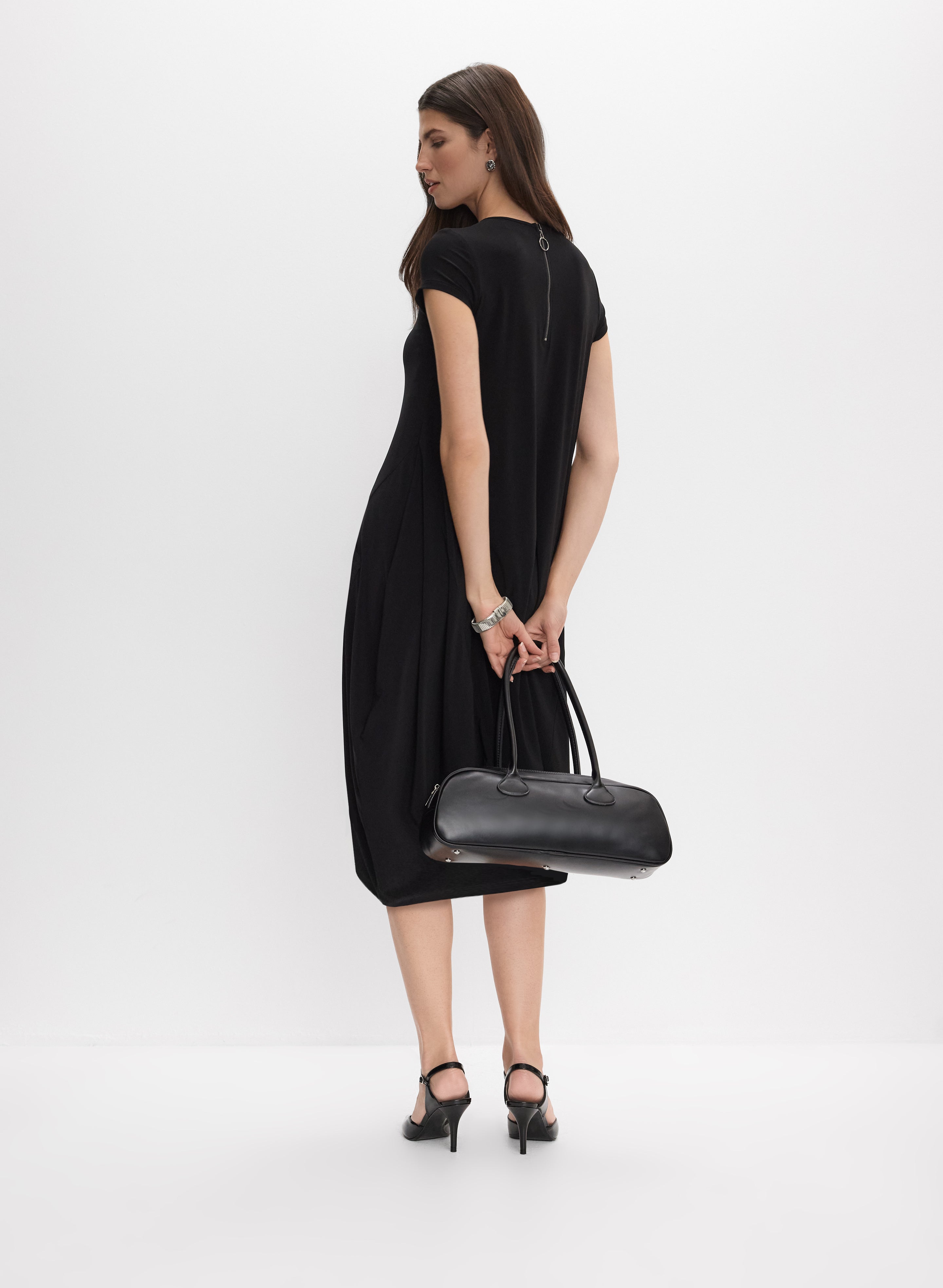 joseph ribkoff jersey dress Joseph Ribkoff Scuba Jersey Dress With Front Zipper-263605  Unique Apparel  USA