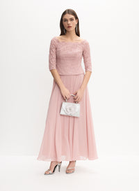 Lace & Chiffon Dress