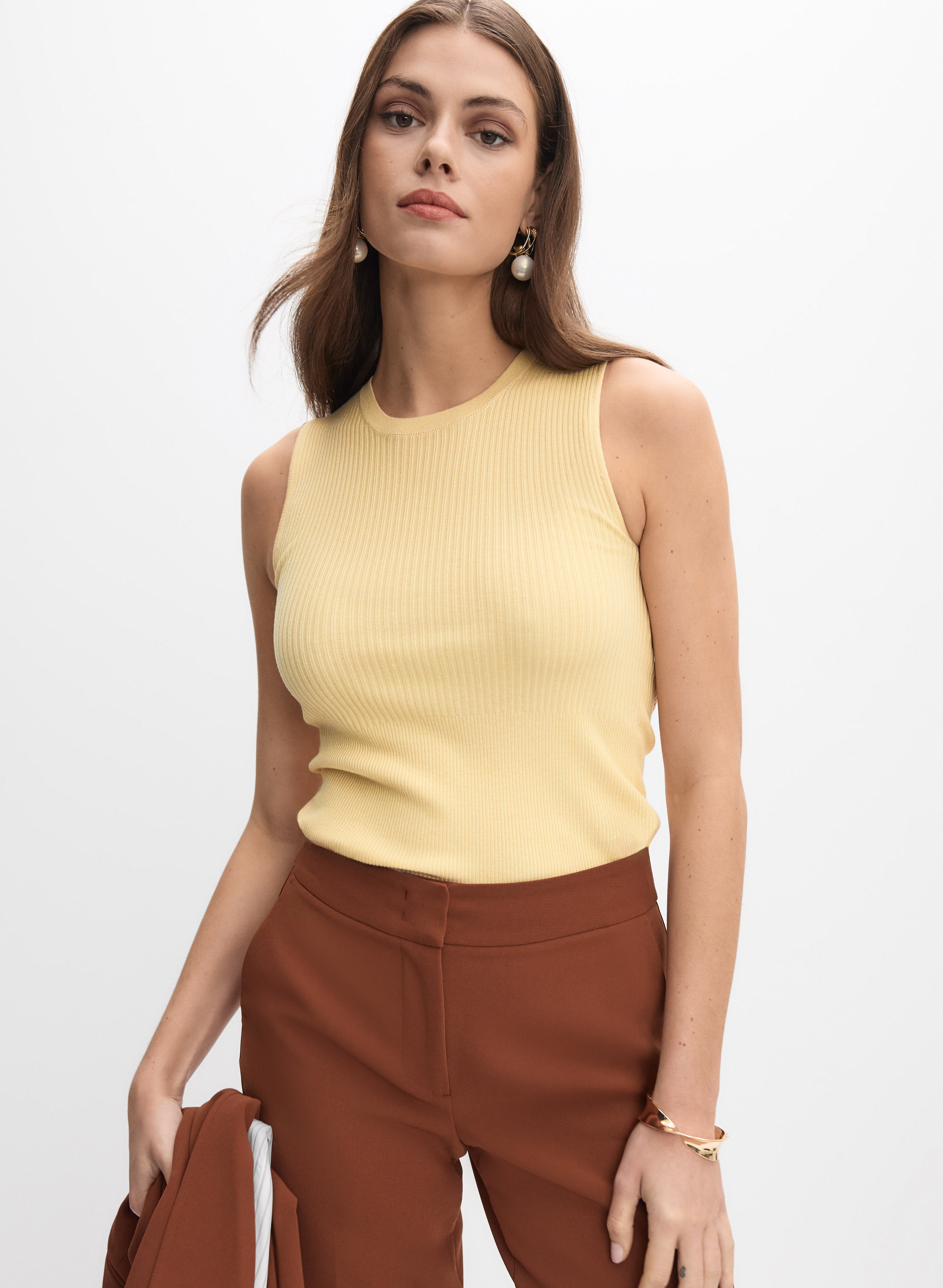 Rib Knit Tank Top
