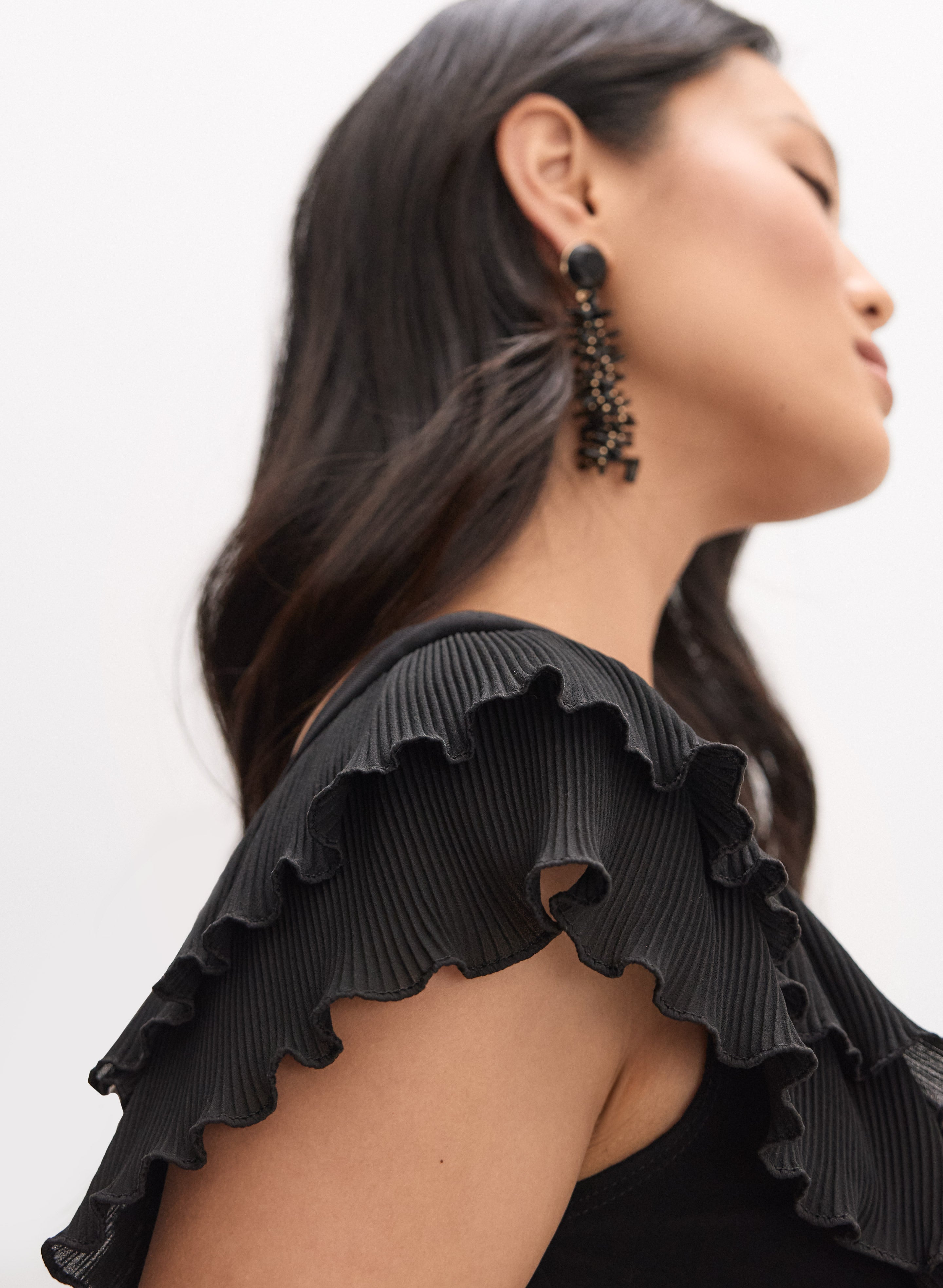 Joseph Ribkoff - Ruffle Detail Top