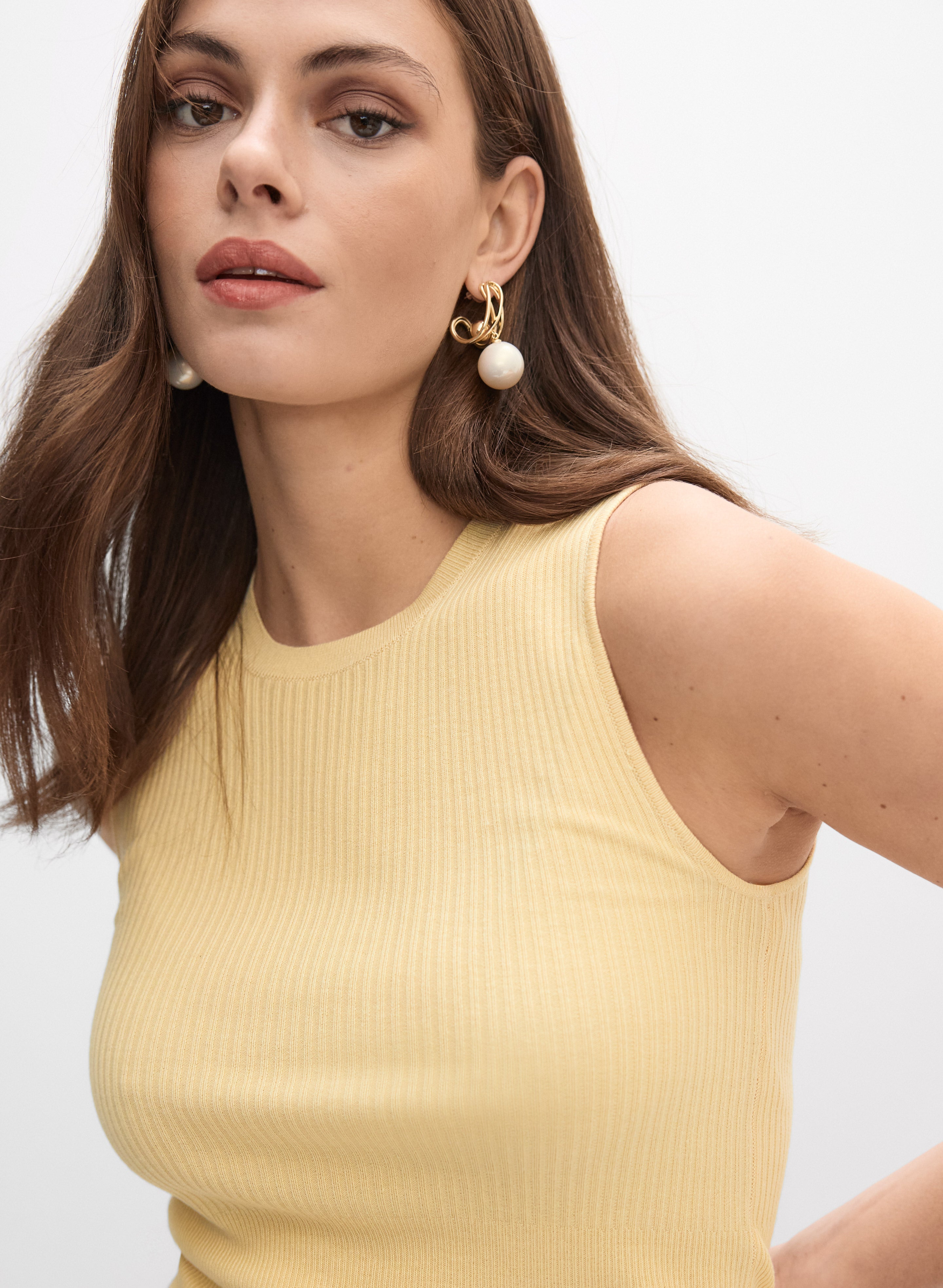 Rib Knit Tank Top