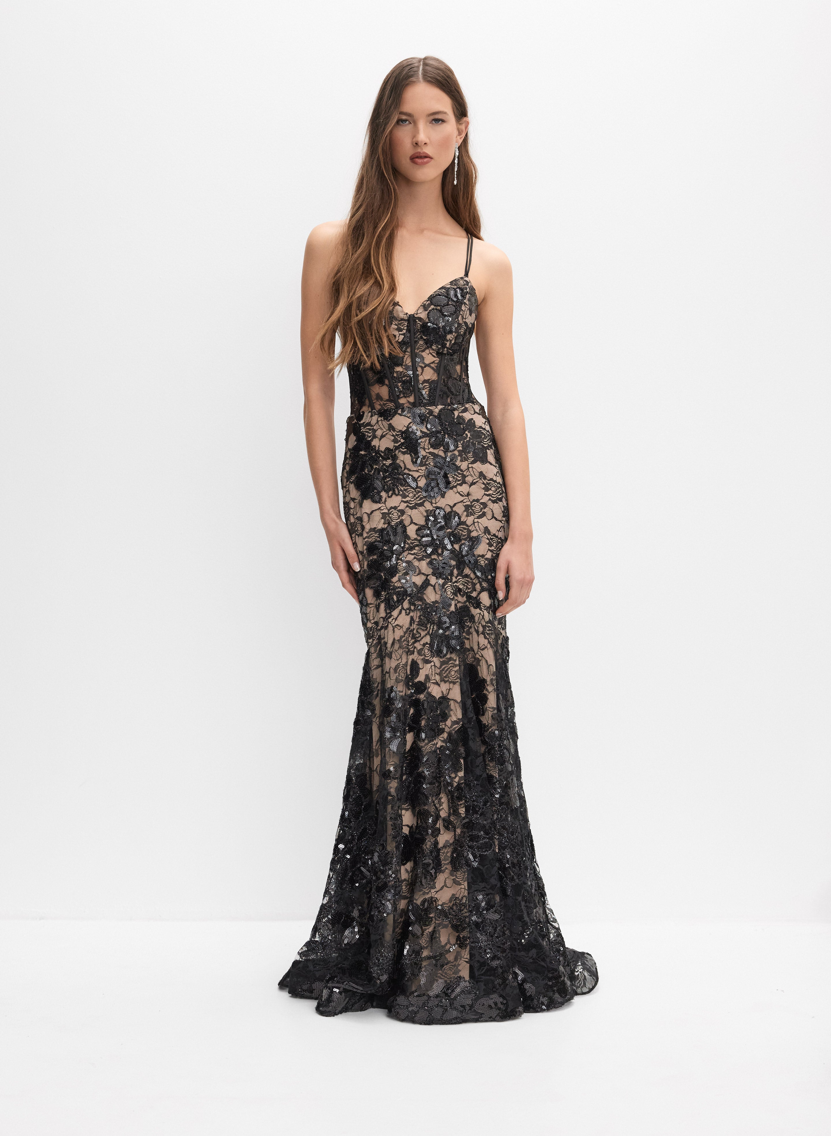 Sequin Lace Dress