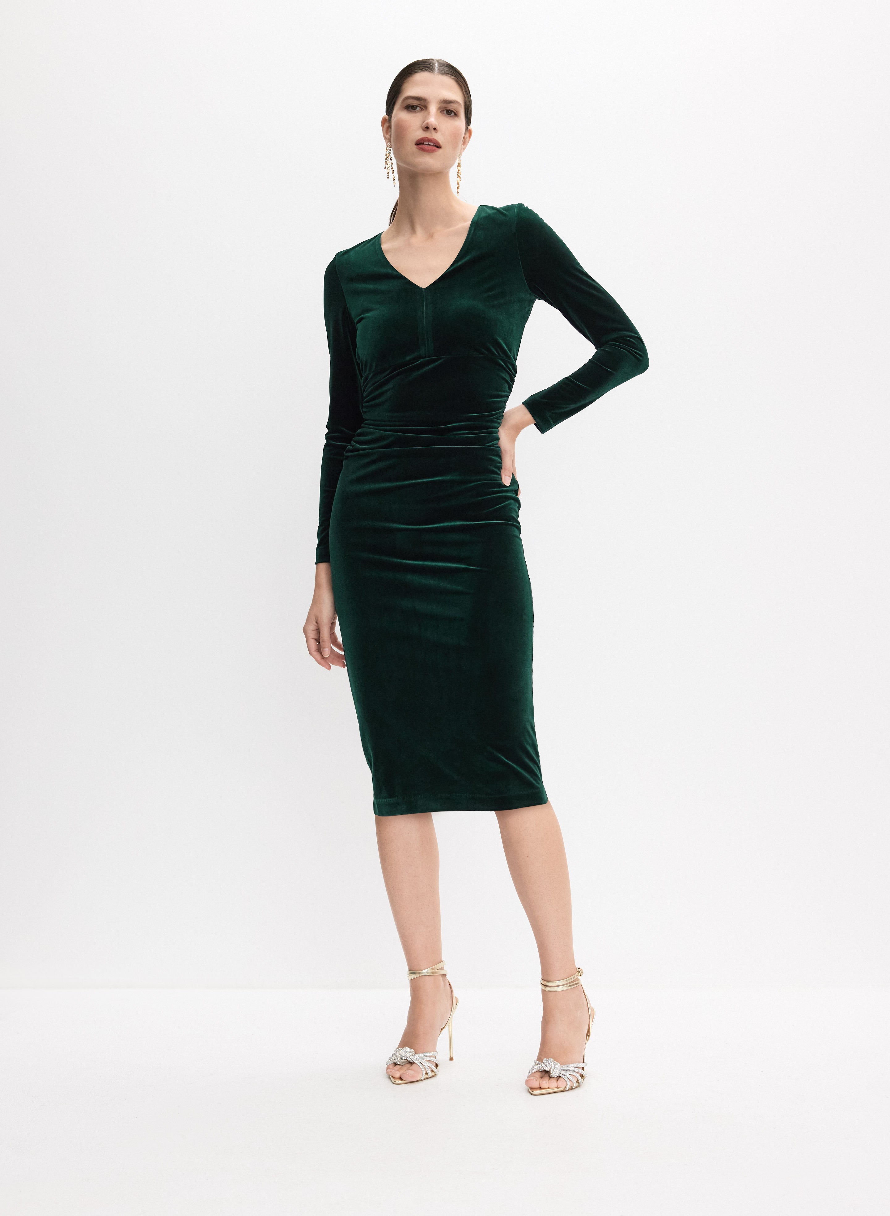 Fitted Velvet Dress Fitted Velvet Dress