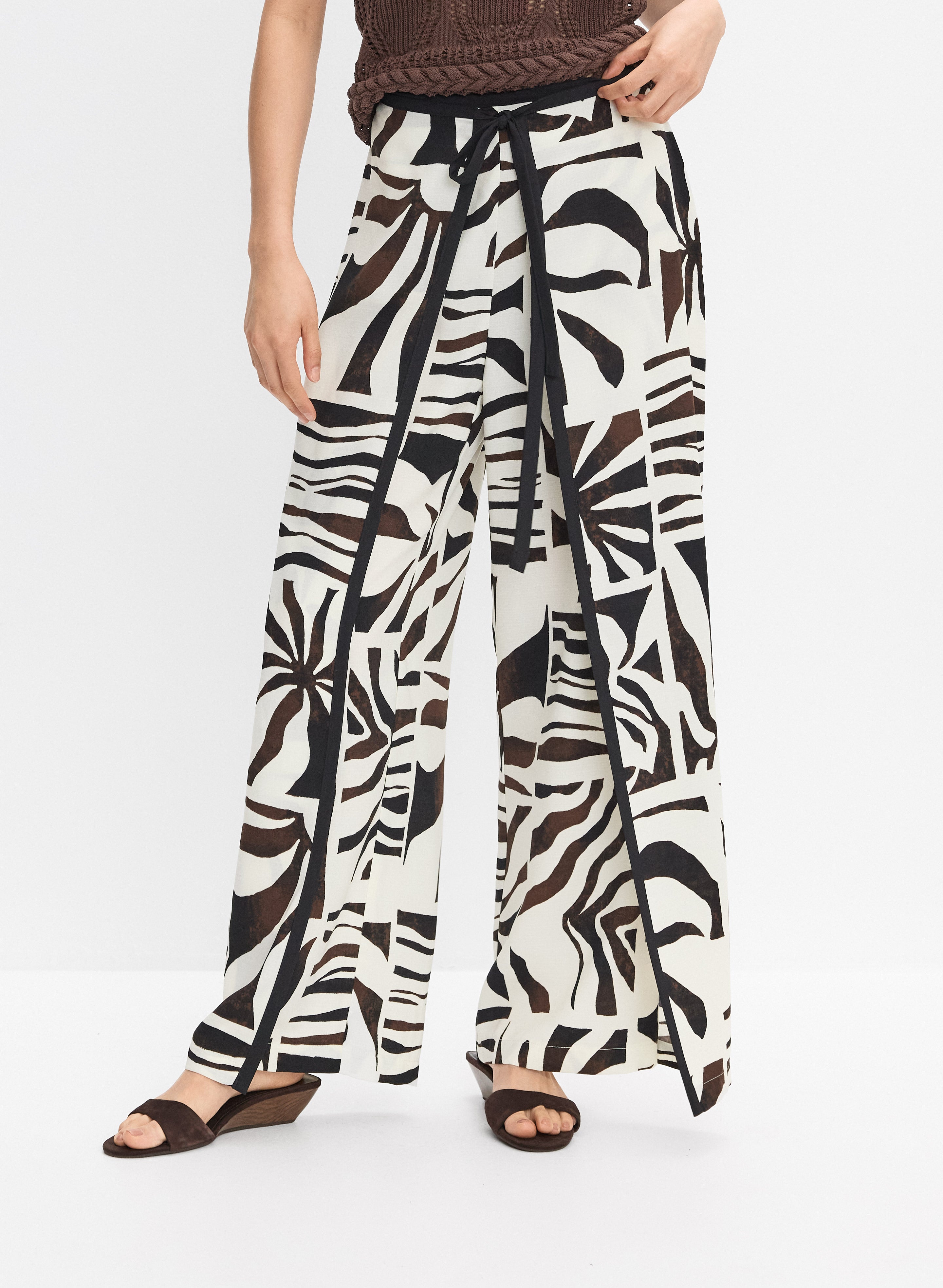 Joseph Ribkoff - Abstract Tulip Pants