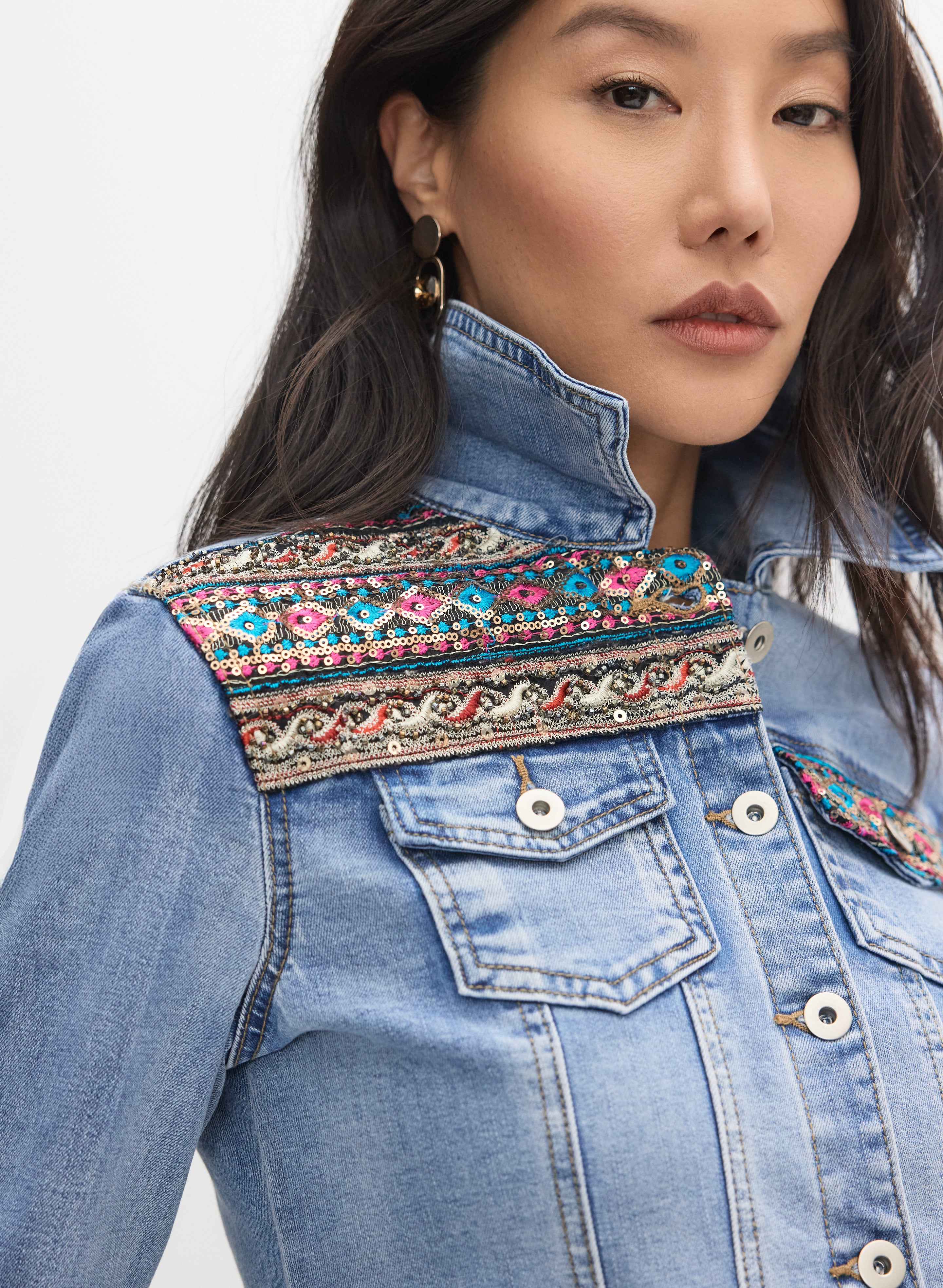 Sequin Detail Jacket