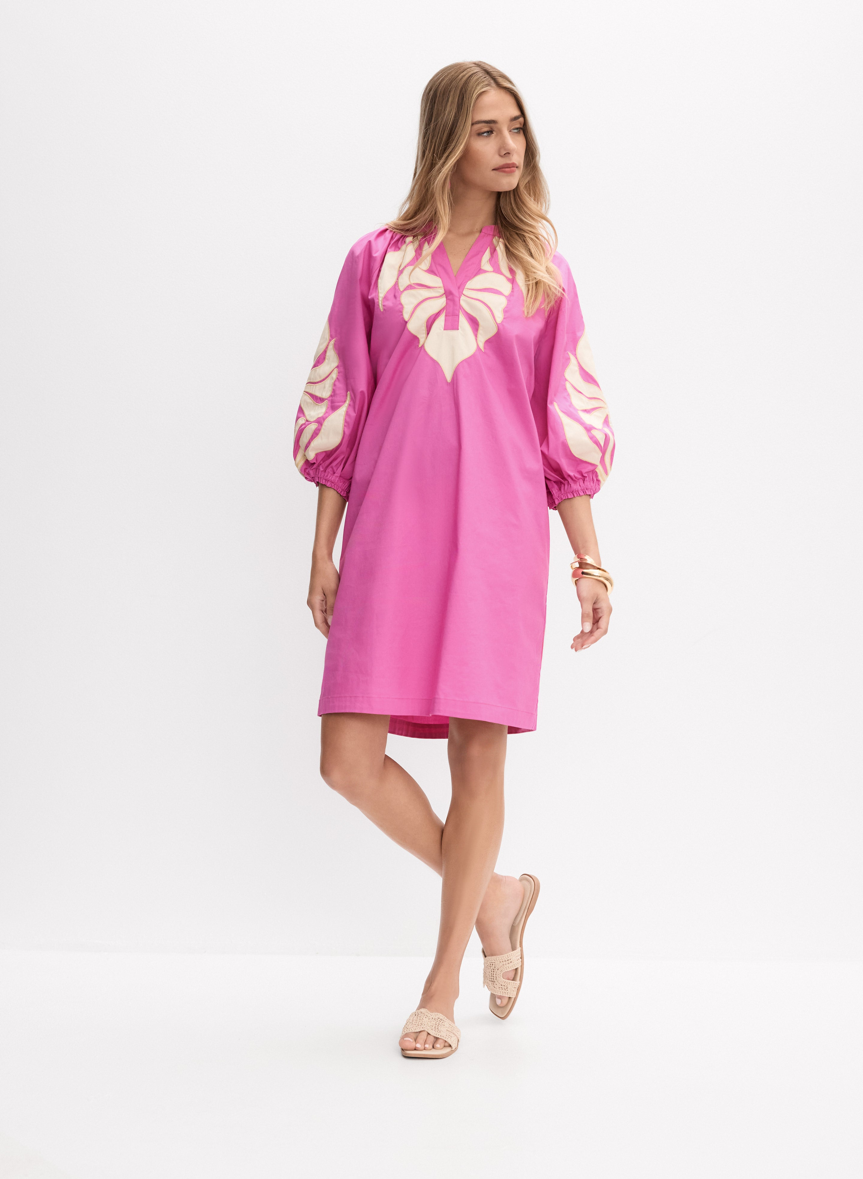 joseph ribkoff hot pink dress JOSEPH RIBKOFF 241758 SHOCKING PINK