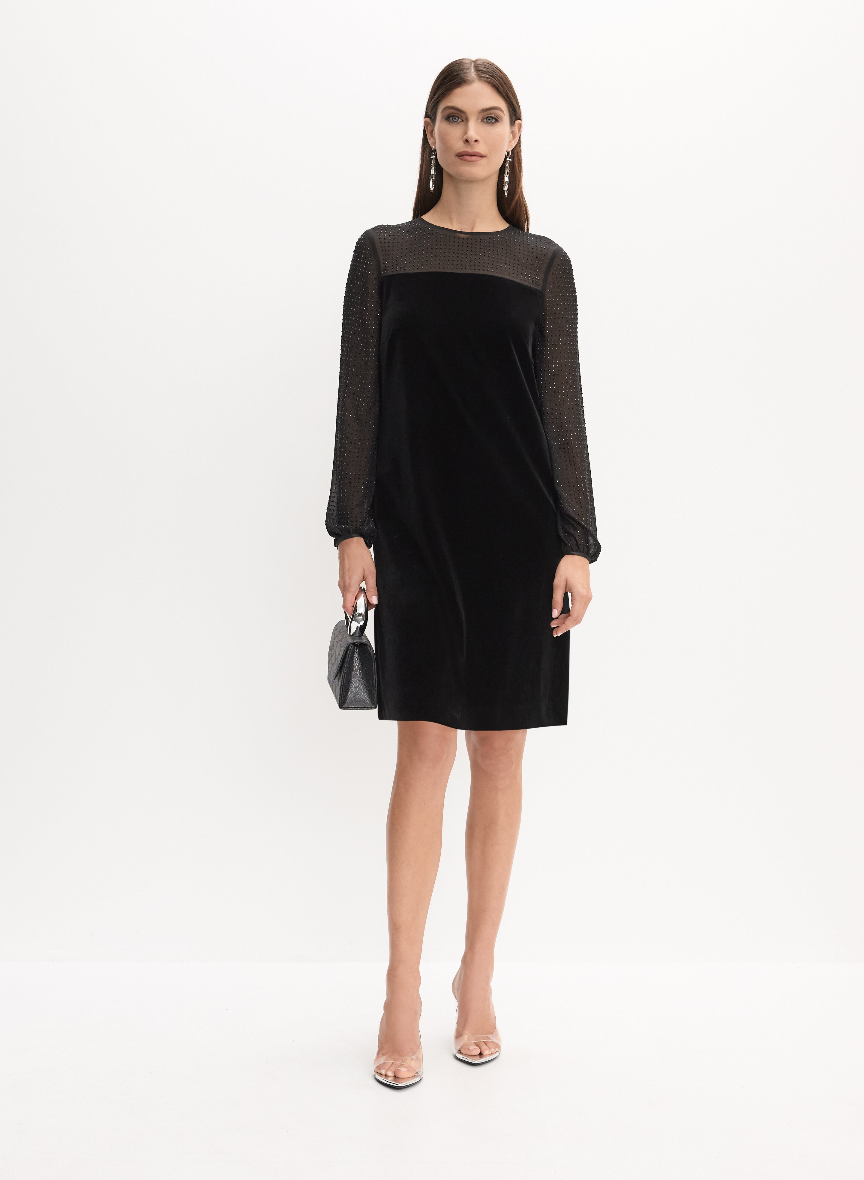 Velvet A-Line Dress Velvet A-Line Dress