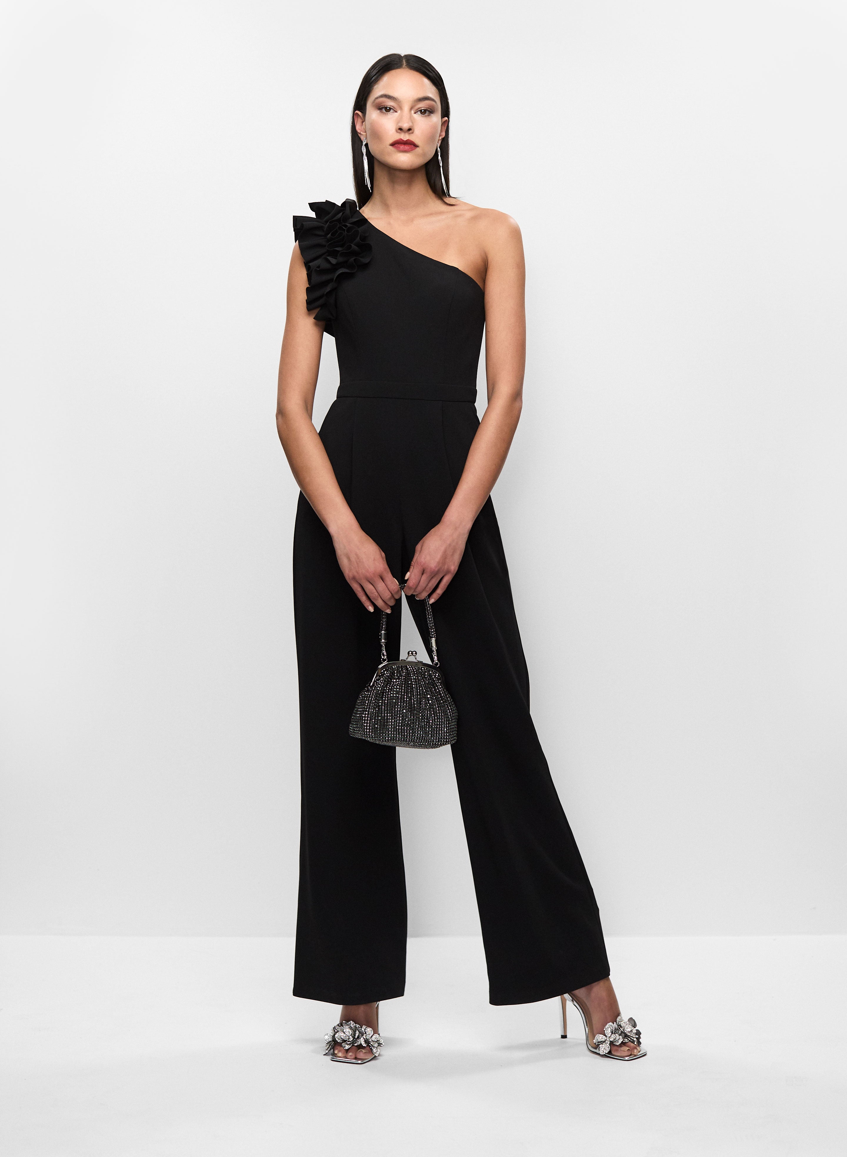 Formal off shoulder jumpsuit online