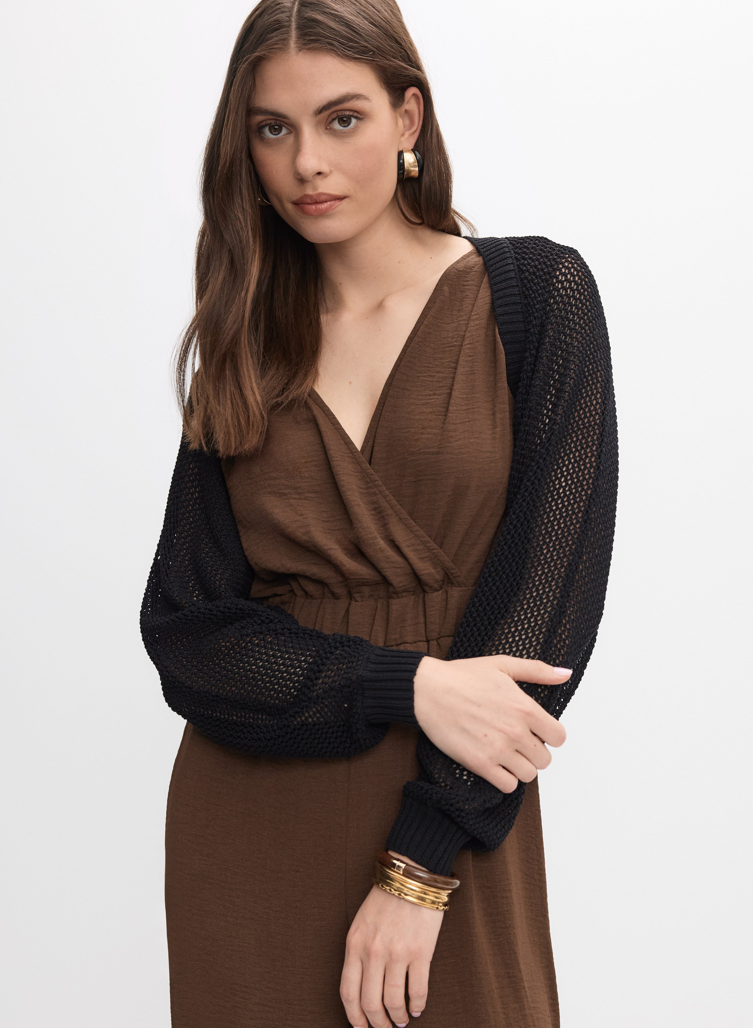 Open-Knit Shrug