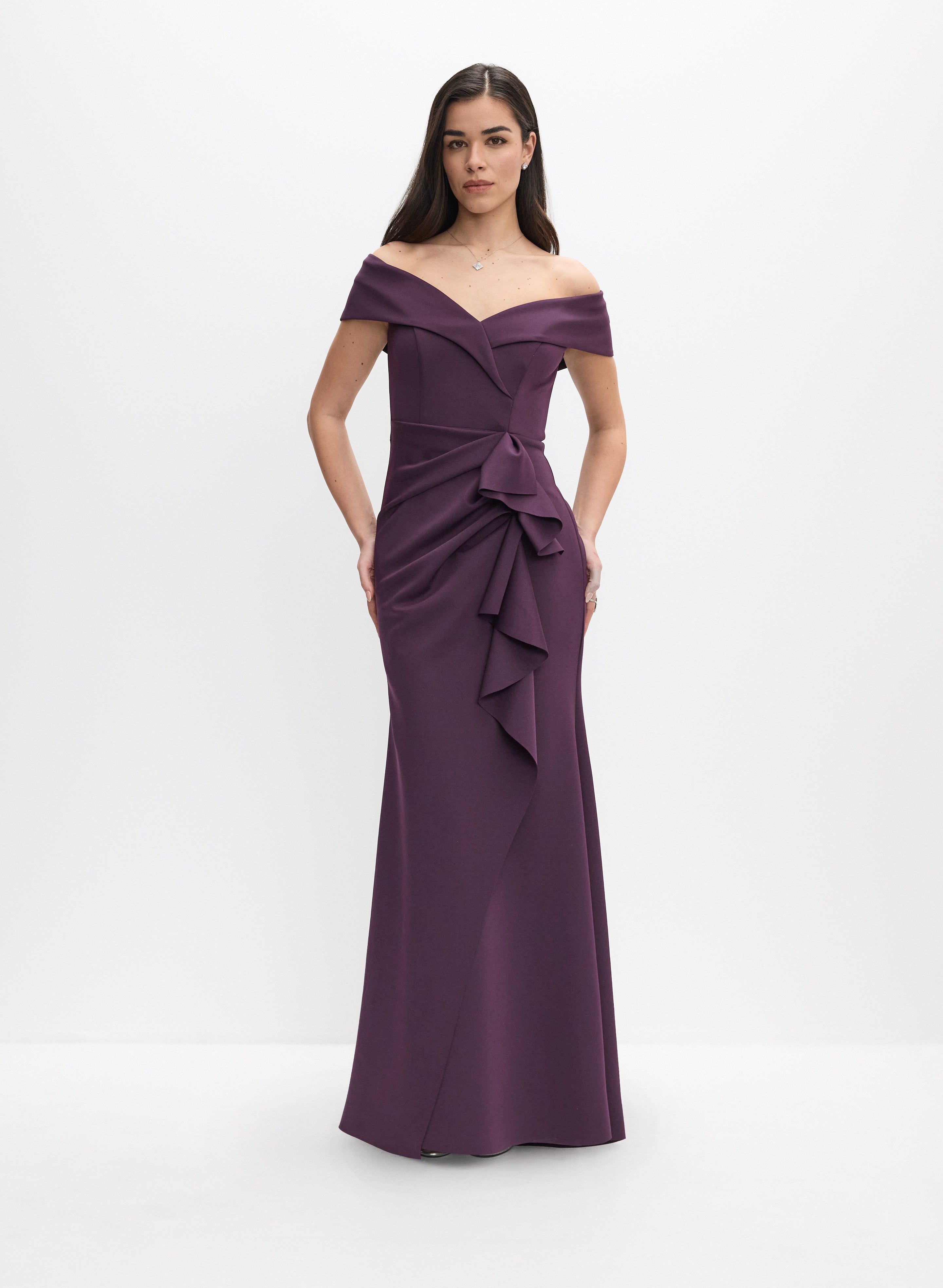 ba nites off the shoulder dress BA Nites