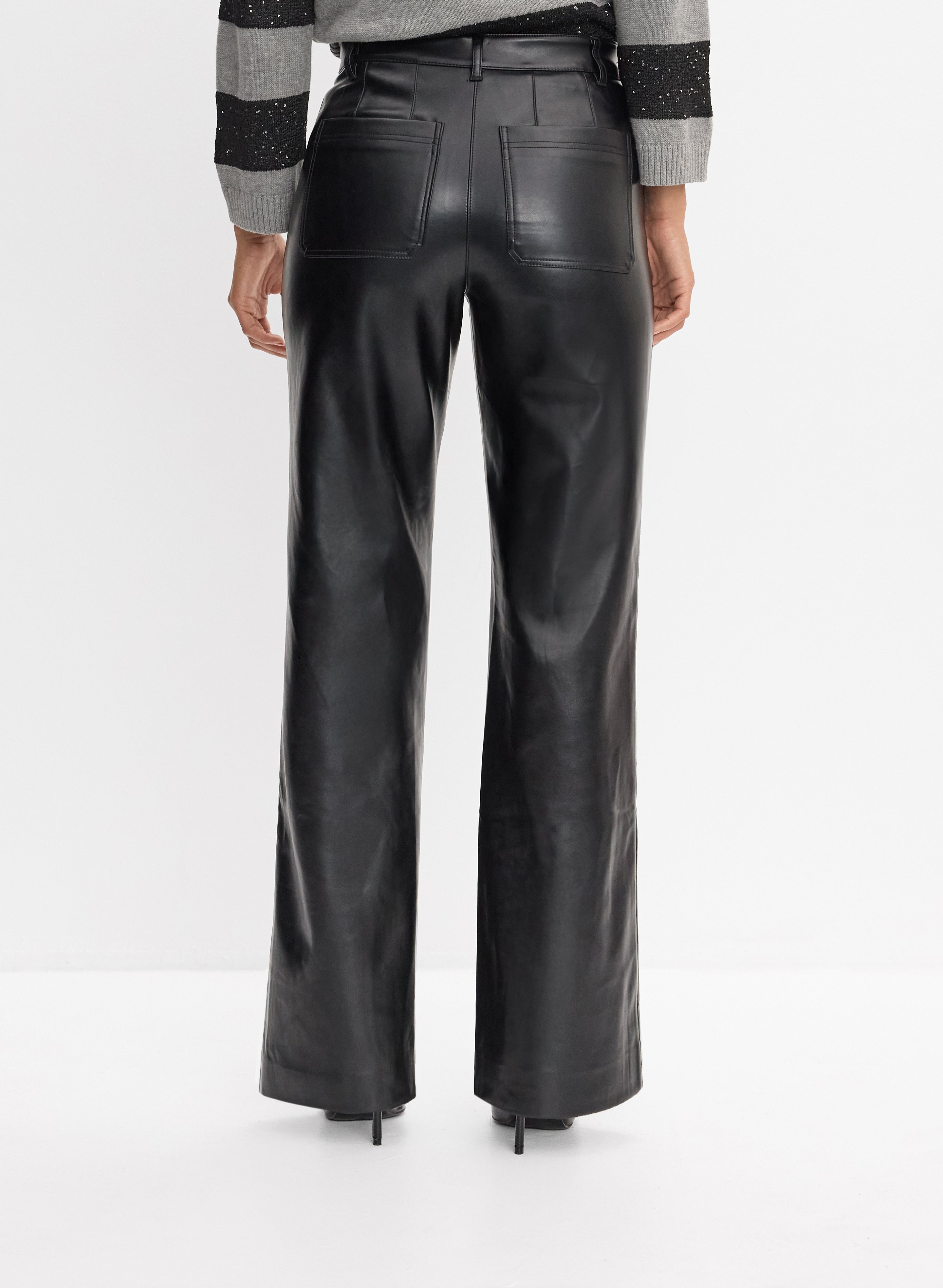 Vegan Leather Pants