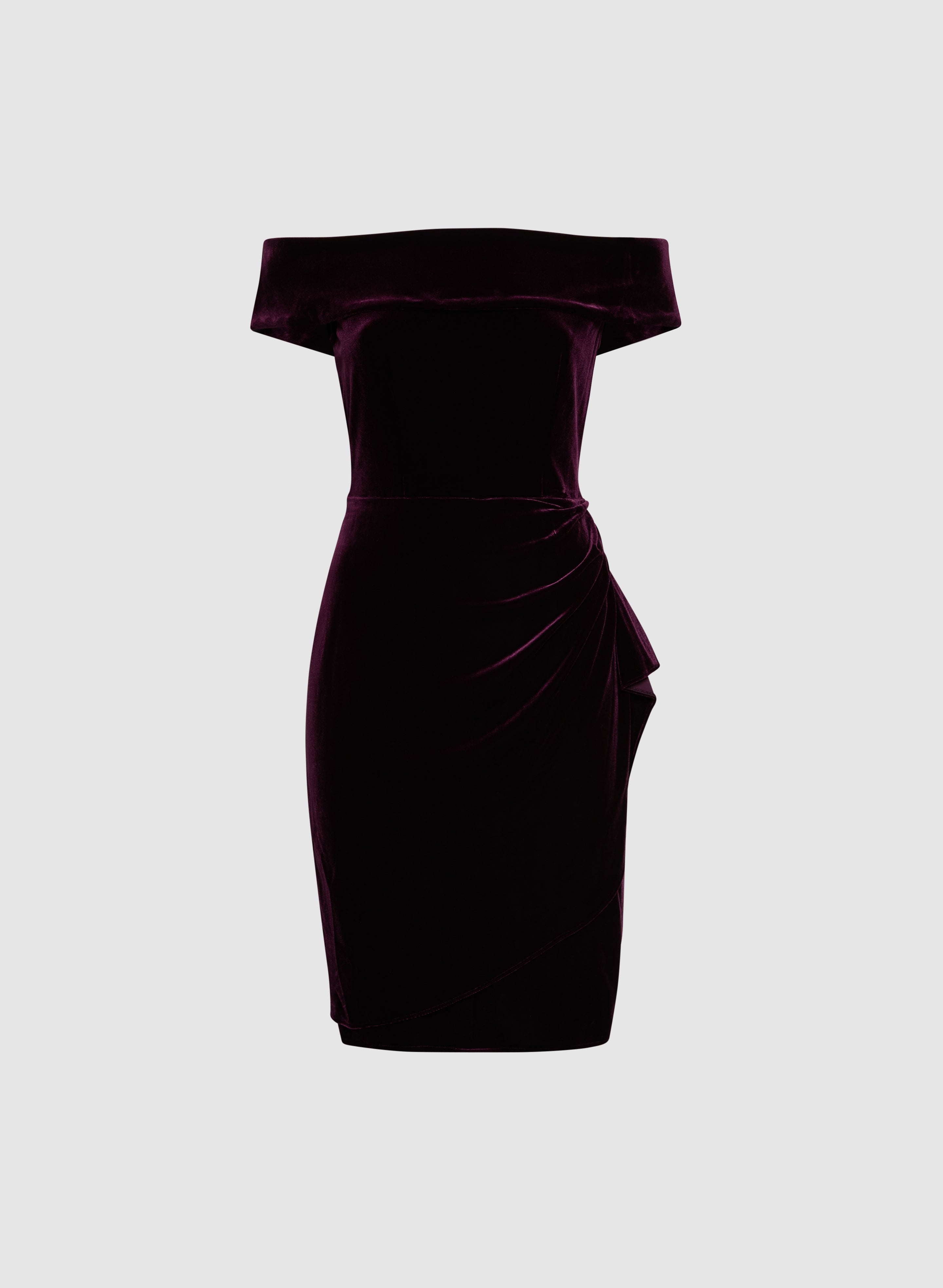 Alex Evenings - Off-the-Shoulder Velvet Dress