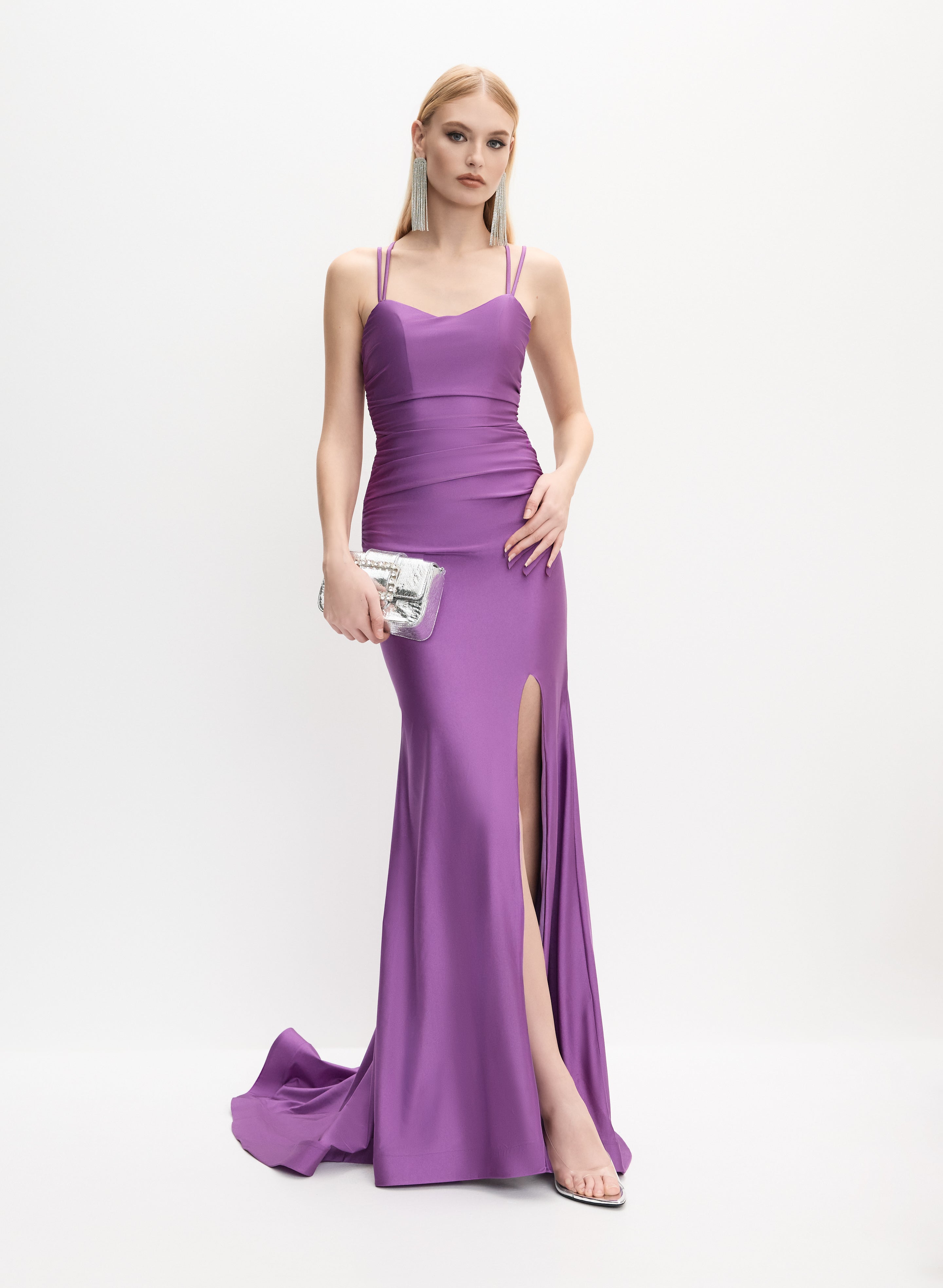 Lace-Up Back Dress Lace-Up Back Dress