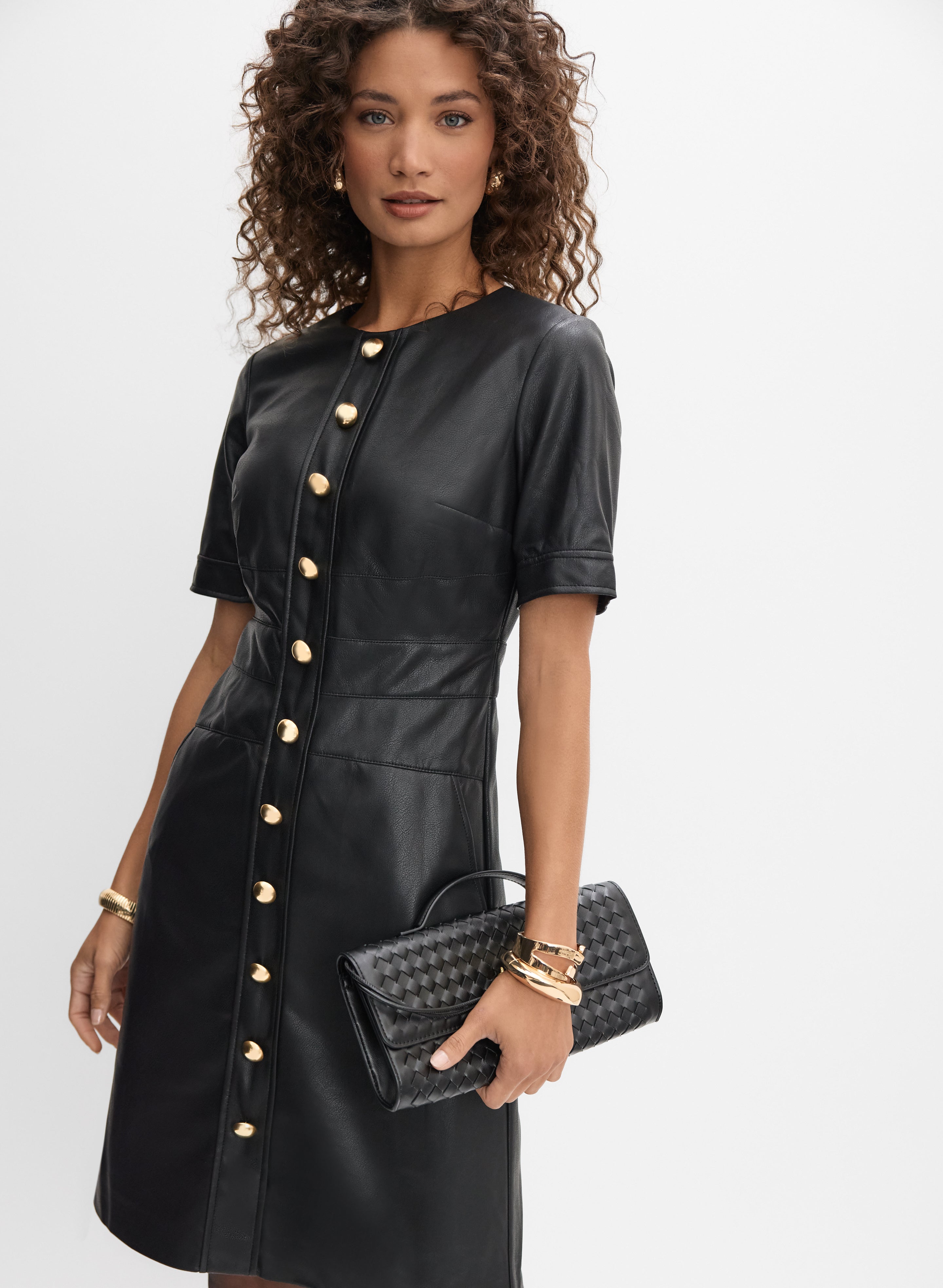 Vegan Leather Dress Vegan Leather Dress