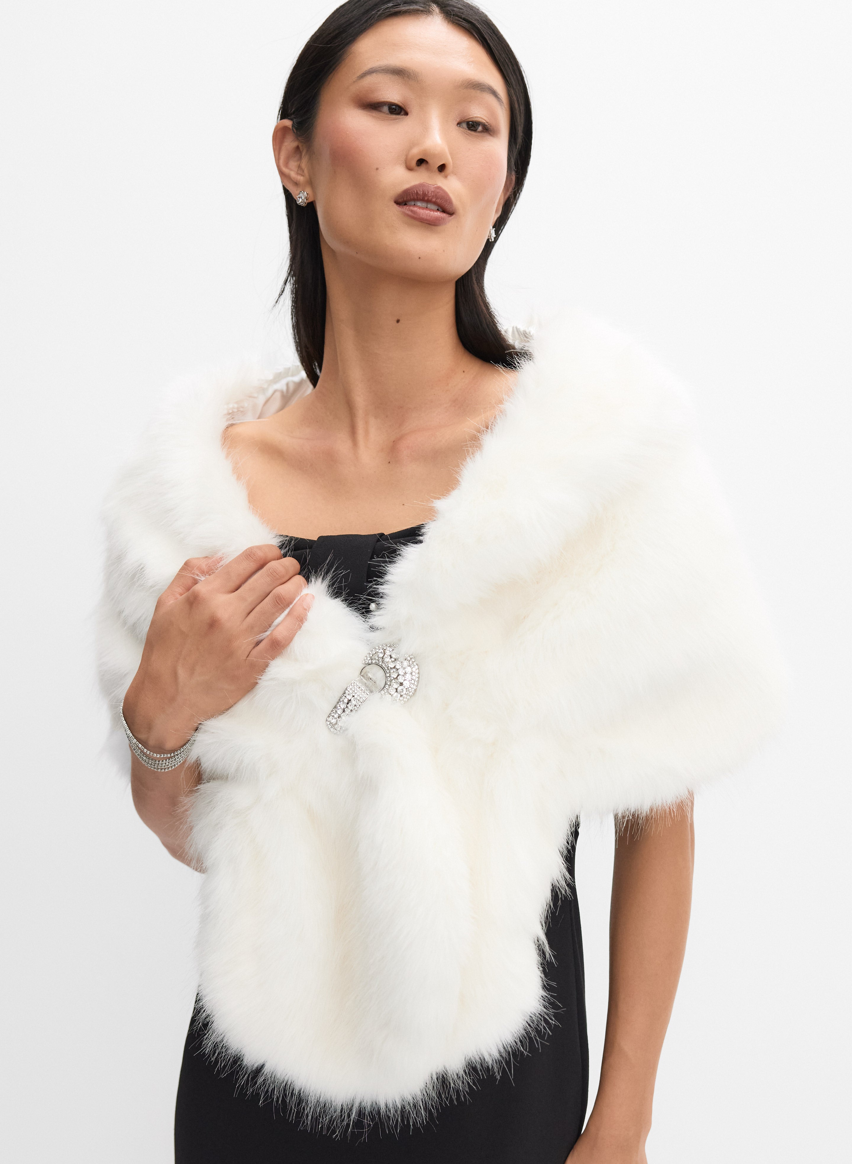 Faux Fur Stole