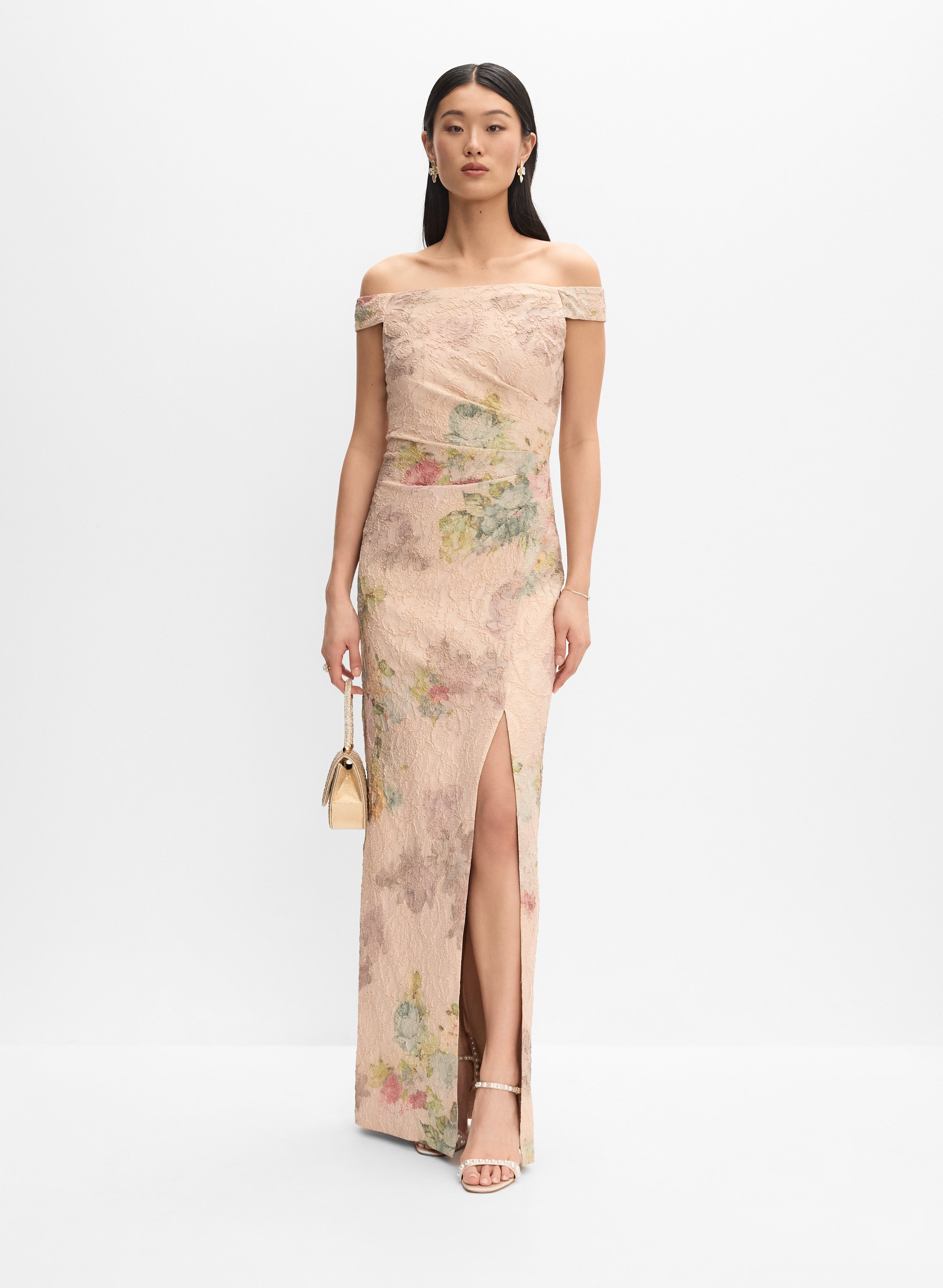 adrianna papell floral dress Adrianna Papell