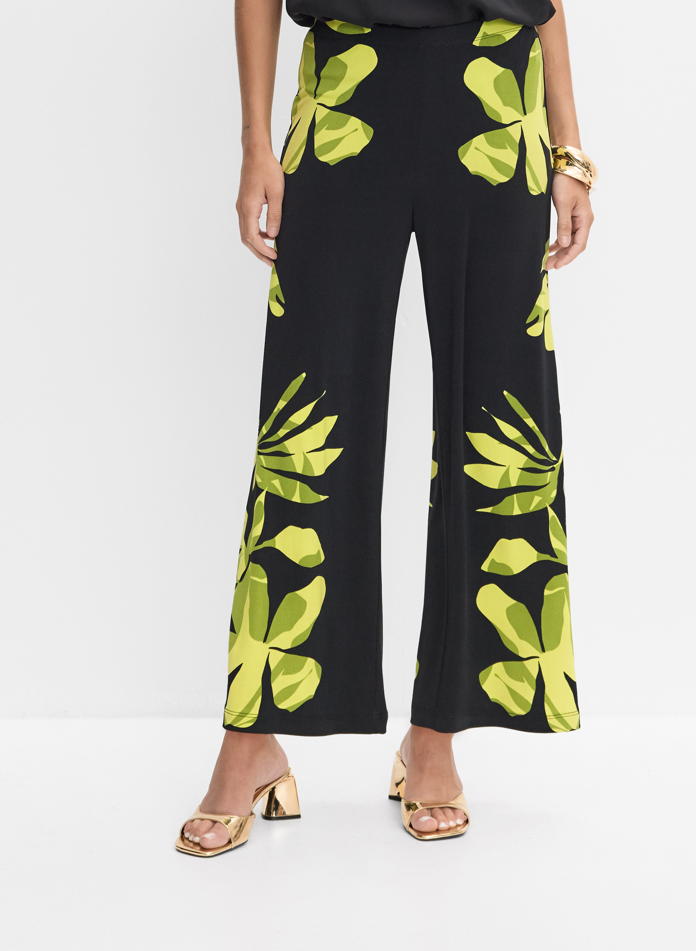 Joseph Ribkoff - Tropical Wide-Leg Pants