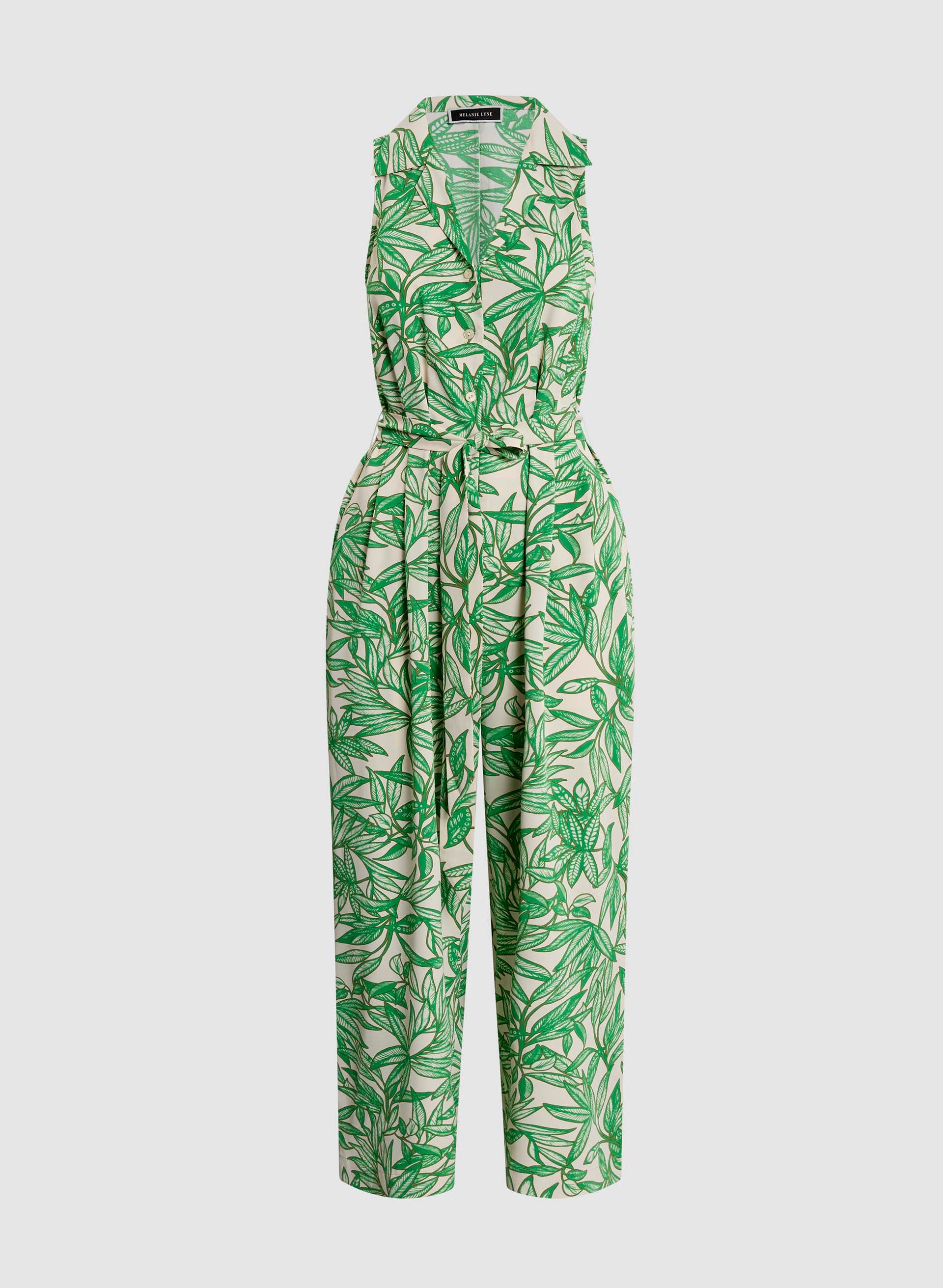 Long day dress Dresses Green Pattern Flat Main