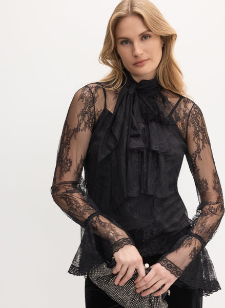 トップス laubeblanc Drape sleeve lace blouse laubeblanc Drape sleeve lace blouse - メルカリ