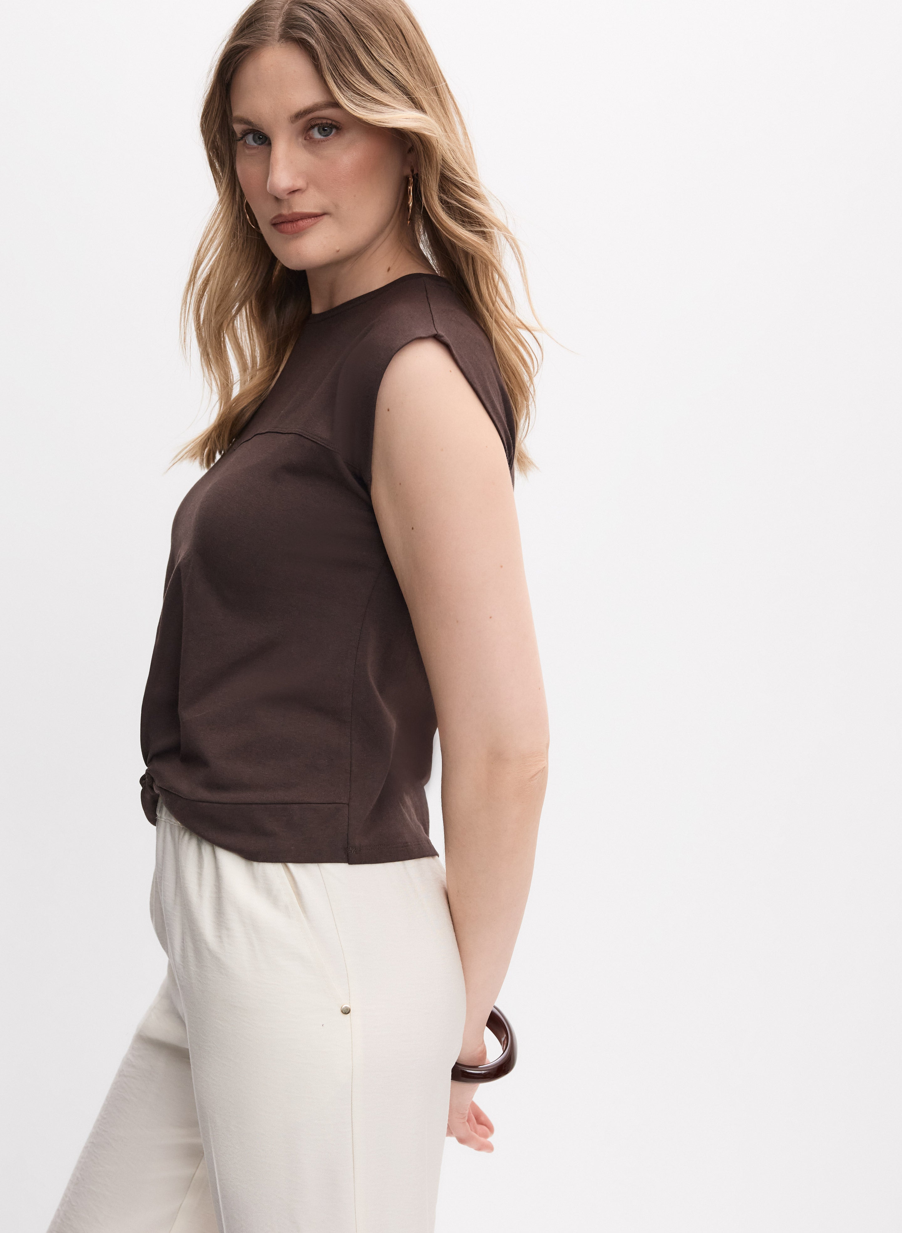 Twist Detail T-Shirt