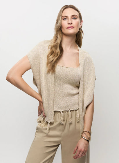Cardigan for Women Puff Sleeve Pointelle Knit Cardigan Cardigan for Women  (Color : Beige, Size : Small) : : Clothing, Shoes & Accessories