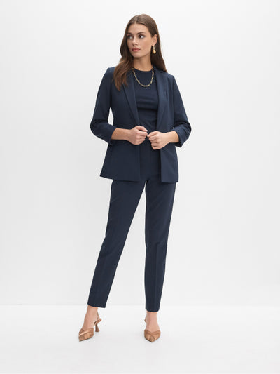 Lace & Crepe Jumpsuit